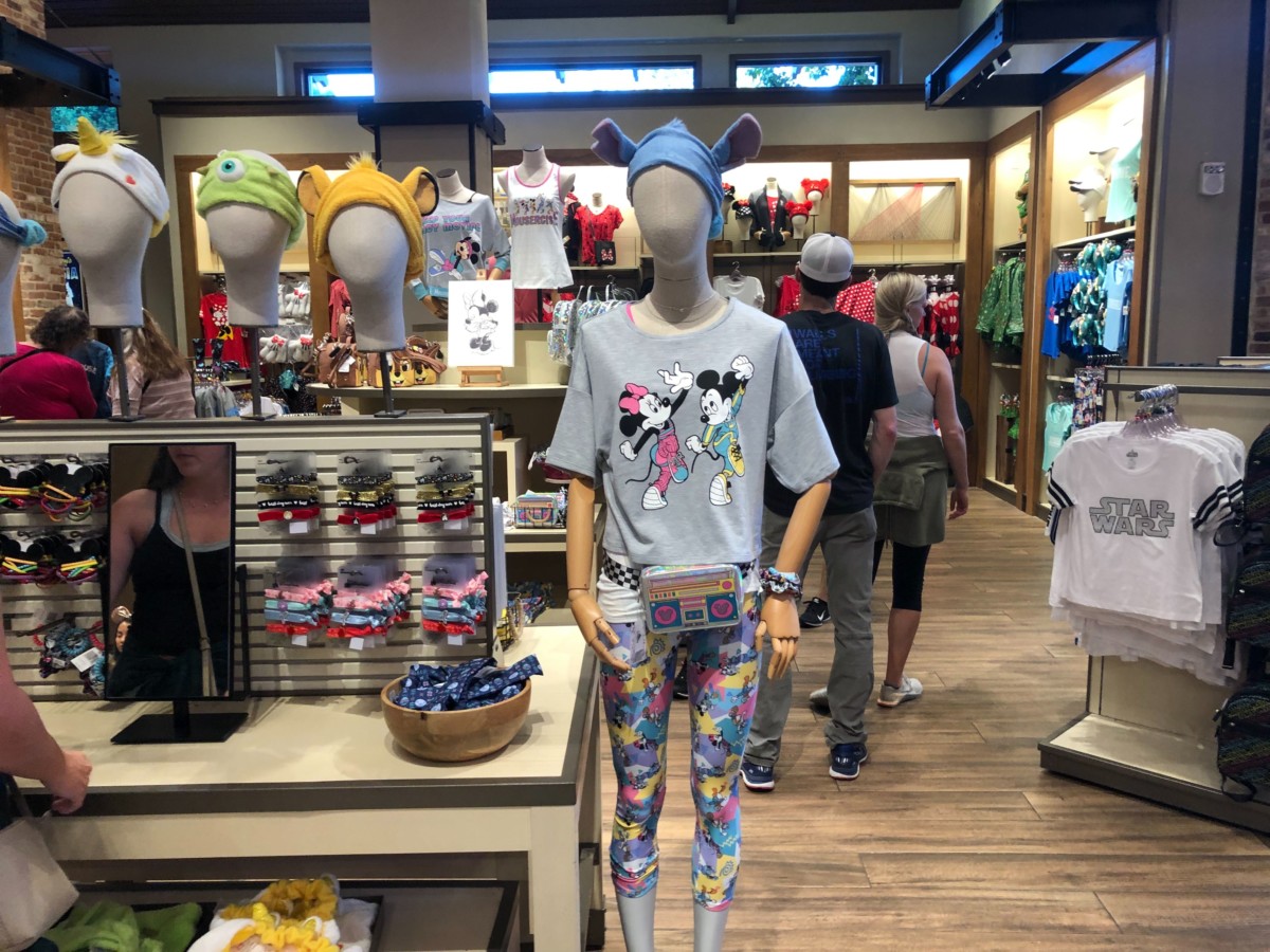 New "Mousecercise" Merchandise Dances In at World of Disney at Disneyland