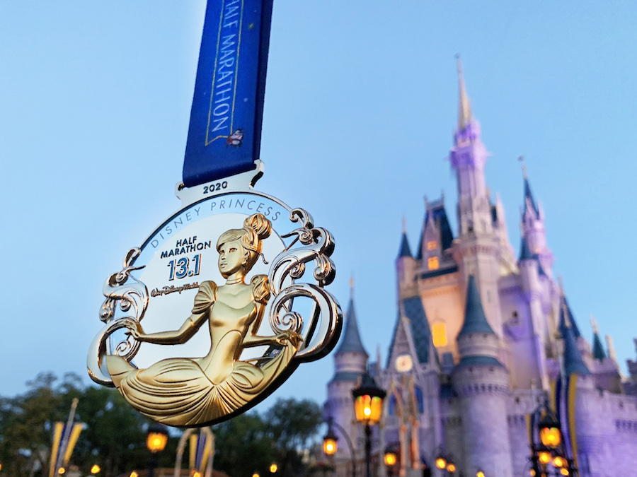 Cinderella Half Marathon Medal