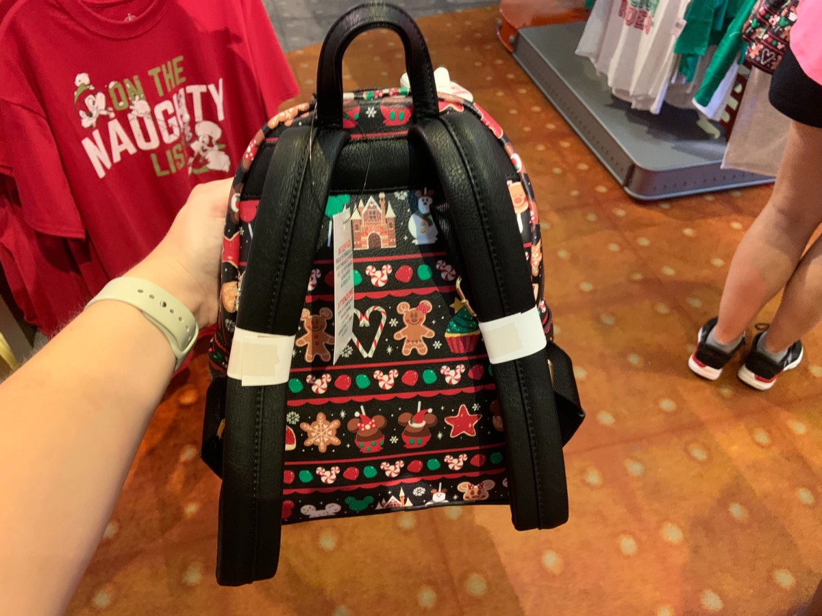 PHOTOS New Mickey Santa and Disney Holiday Snacks Loungefly Backpacks