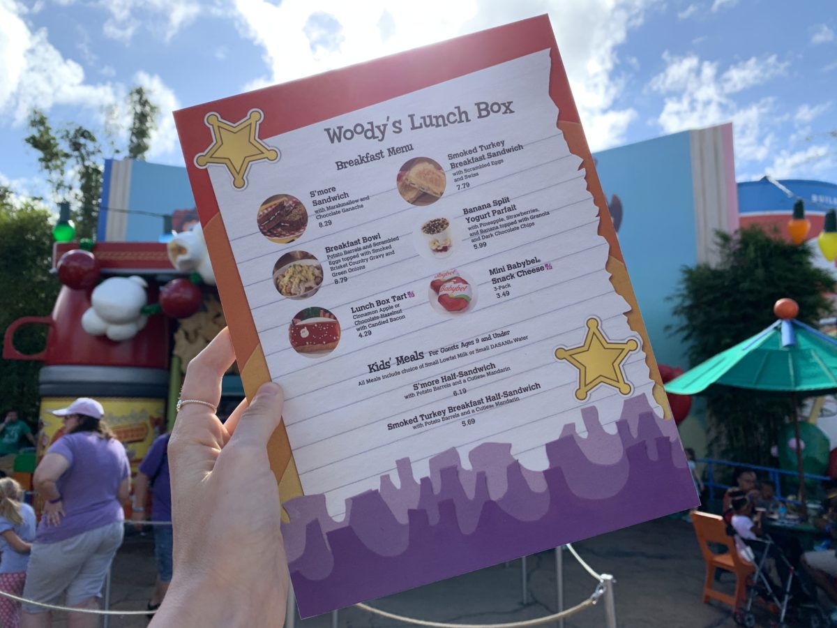 disney world andy's lunch box