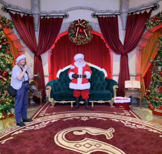 Santa at DHS