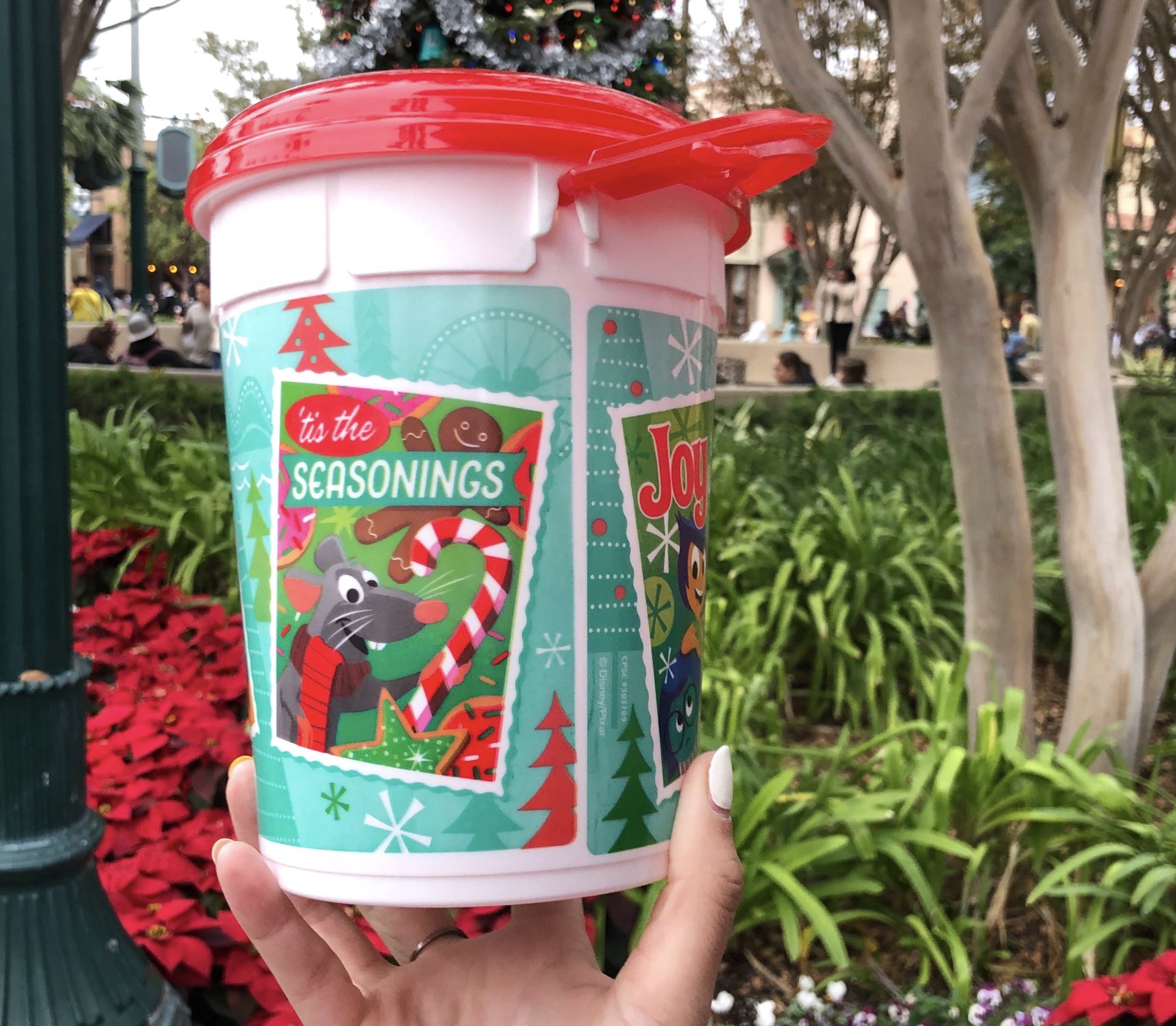 PHOTOS New PIXAR Holiday Popcorn Bucket Slides Into Disney California