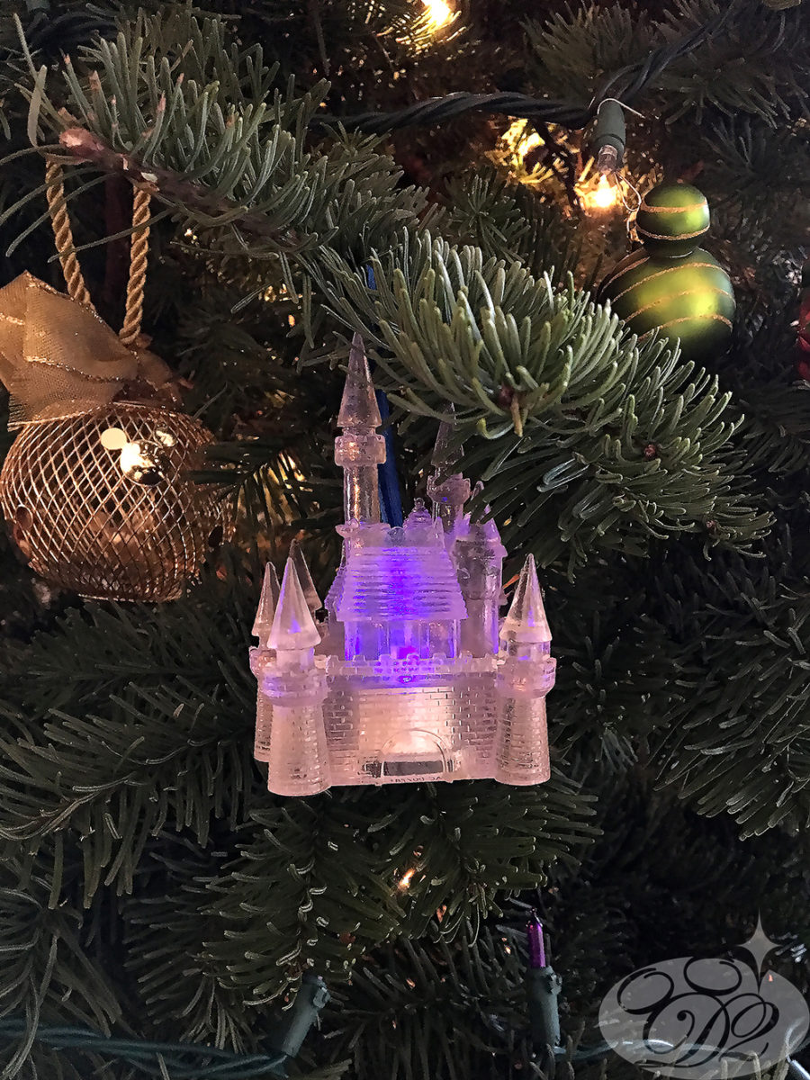 Disney Castle Ornament