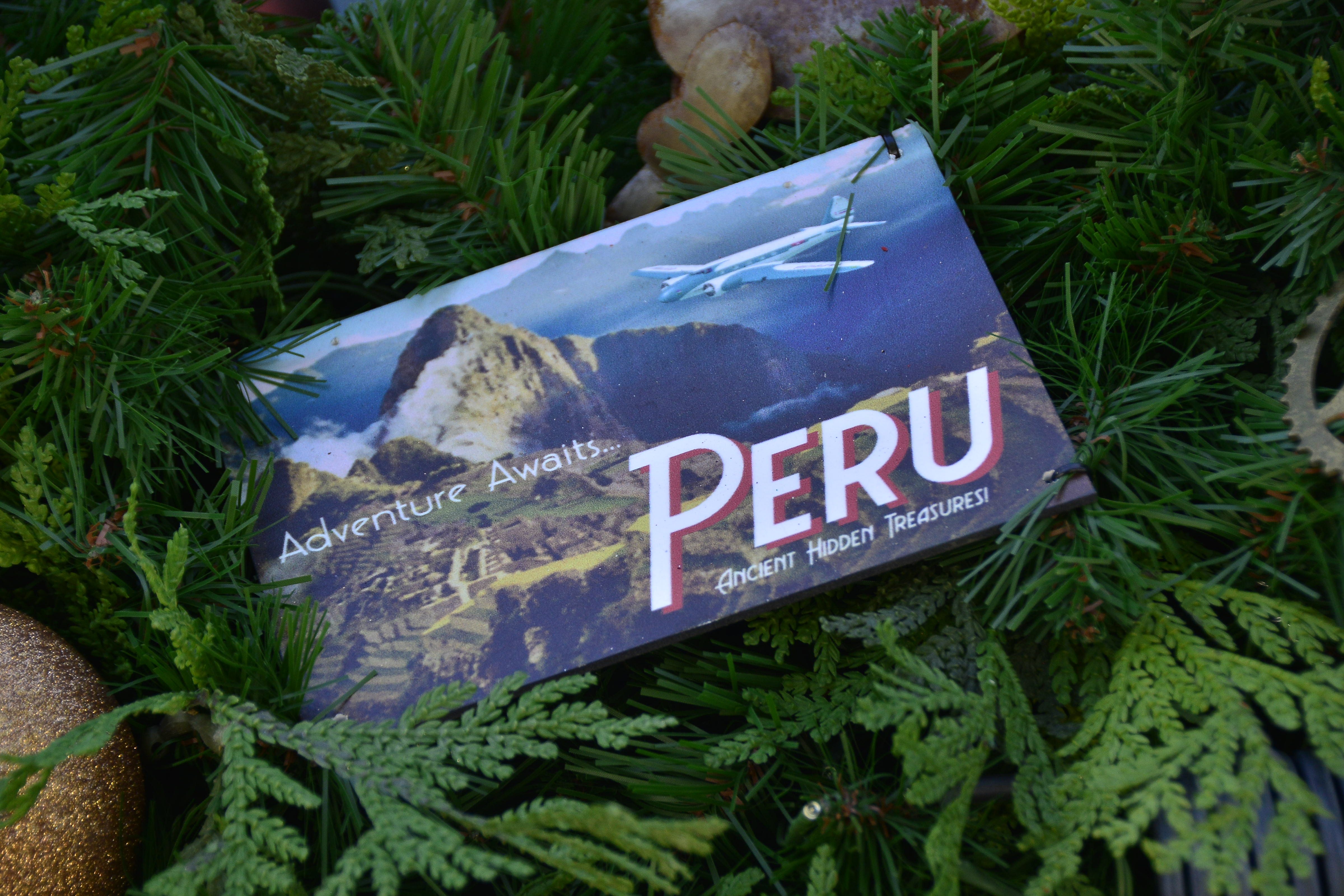 Hanger Bar 2019 Xmas Peru Post Card