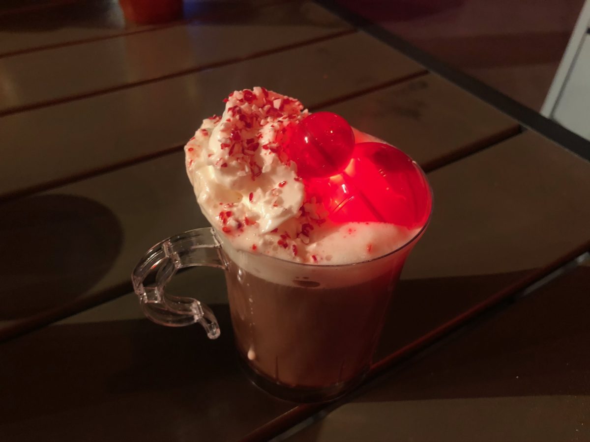 peppermint hot chocolate dca 