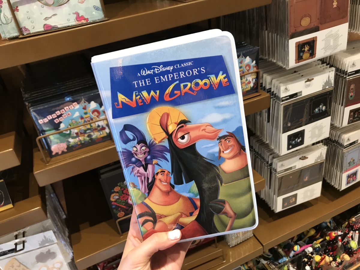 Emperors New Groove notebook