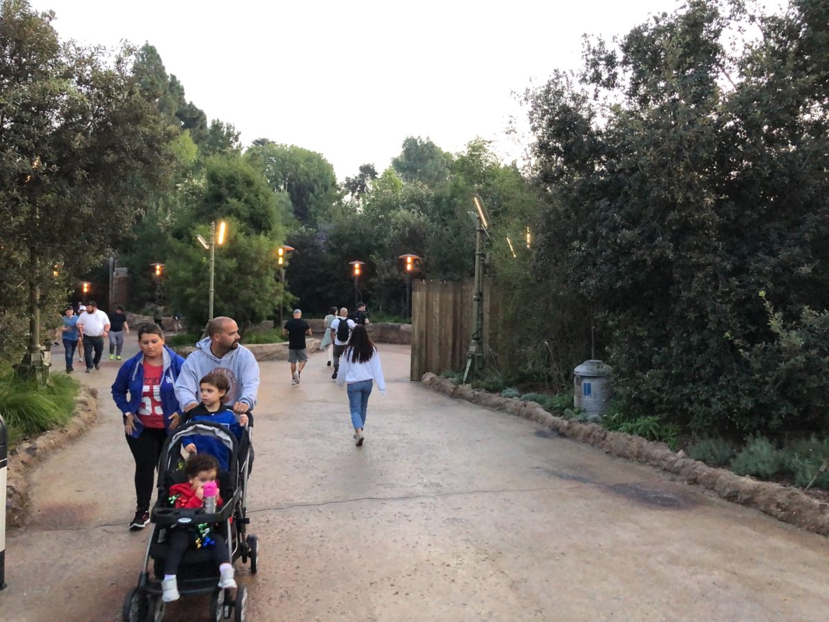 Construction Walls Appear at Star Wars: Rise of the Resistance at Disneyland's Star Wars: Galaxy's Edge