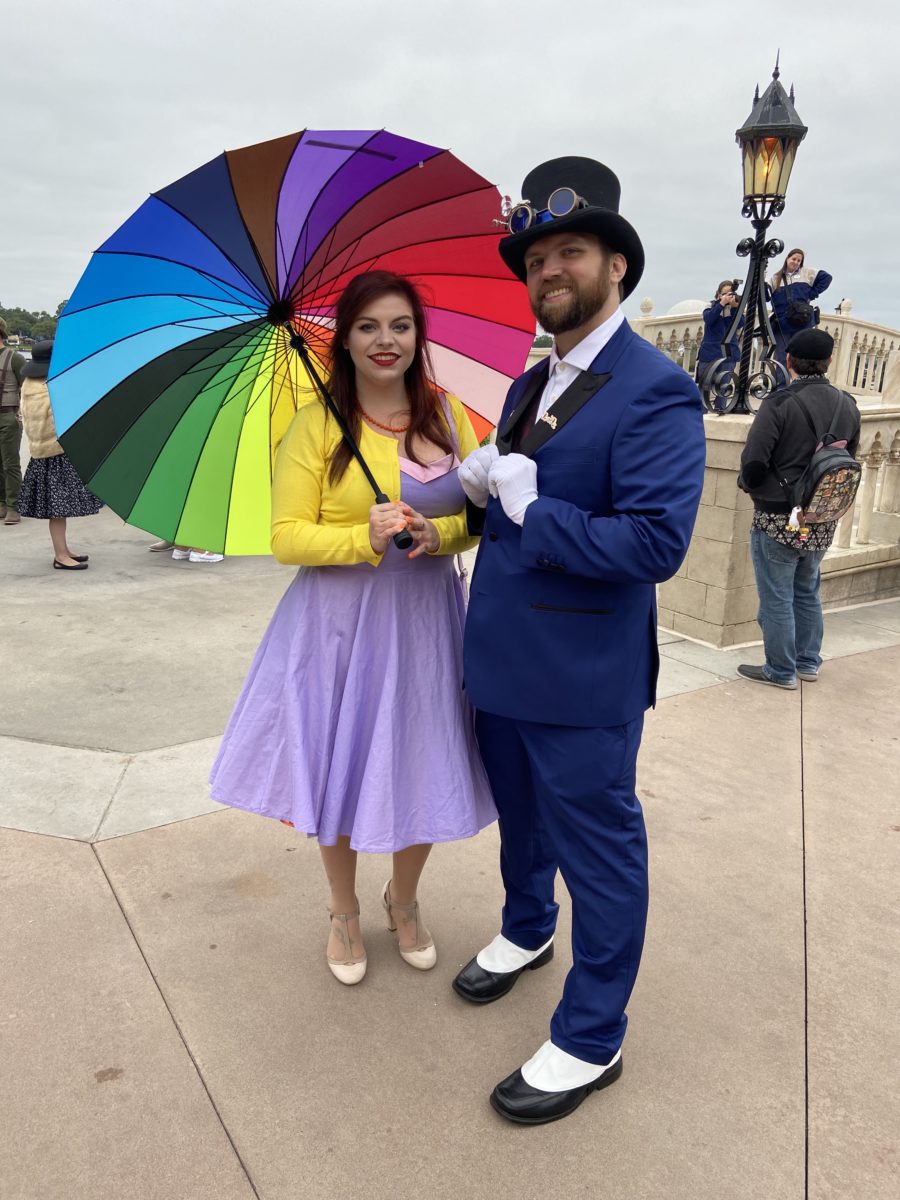 dapper day epcot fall 2019 dreamfinder and figment