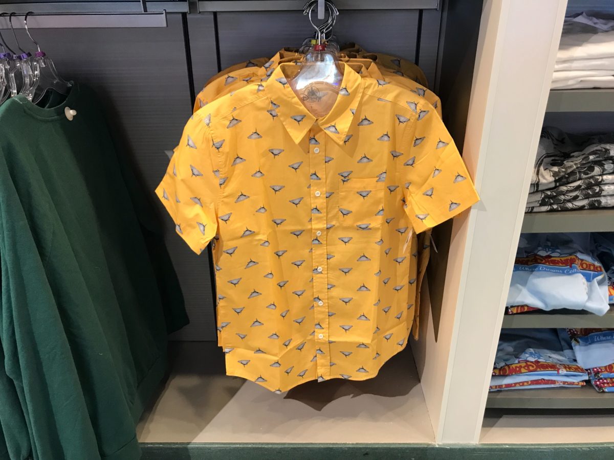 Tomorrowland Disney Inspired Mens Button Down Short Sleeve Shirt