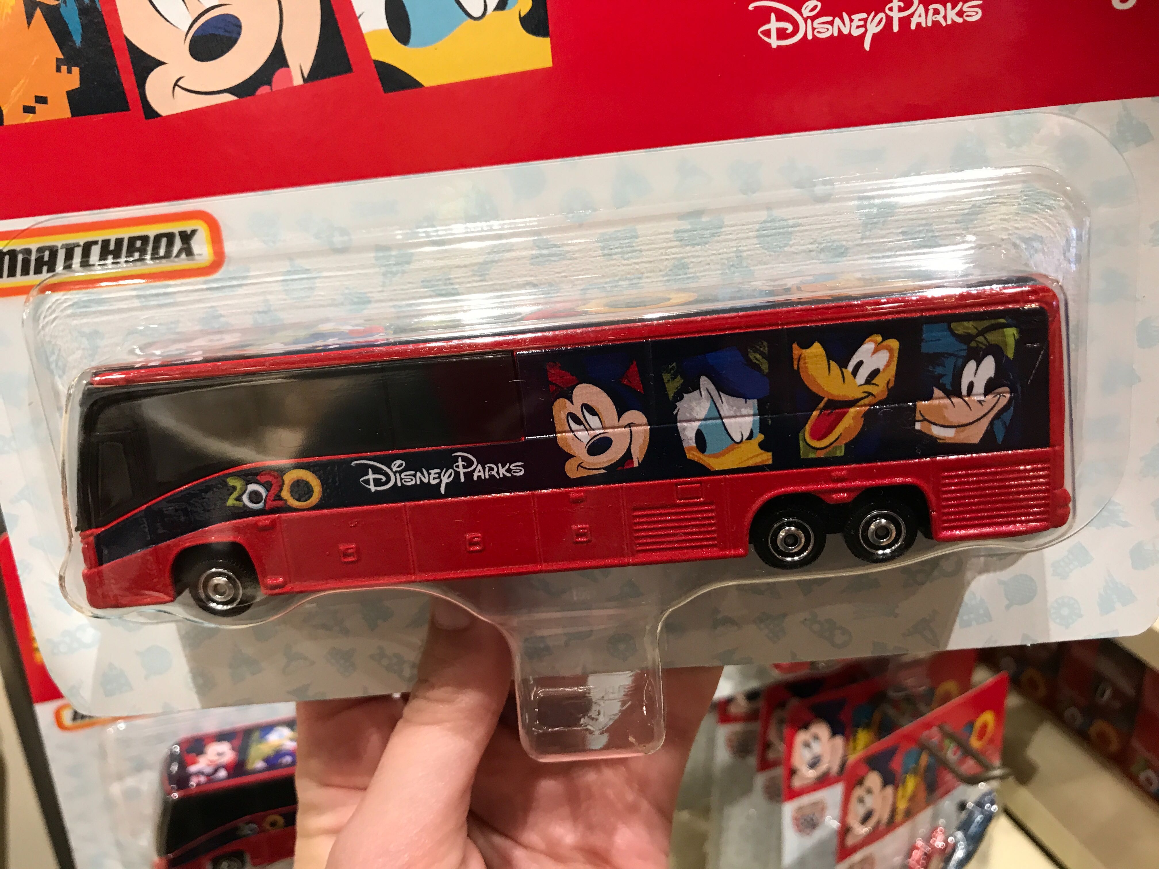 matchbox disney bus