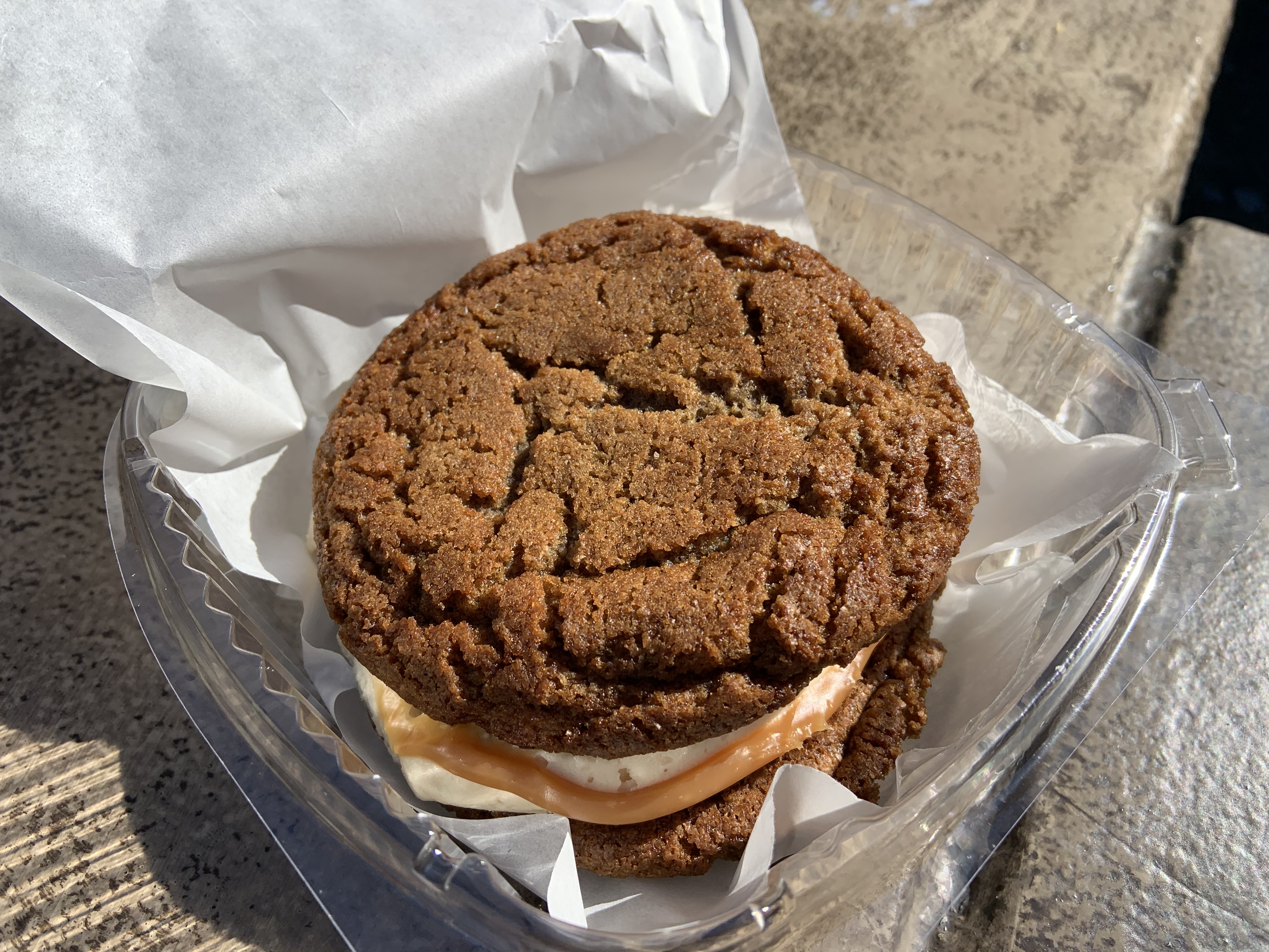Gingerbread Cookie Sandwich Karamell Kuche 12/3/19 2