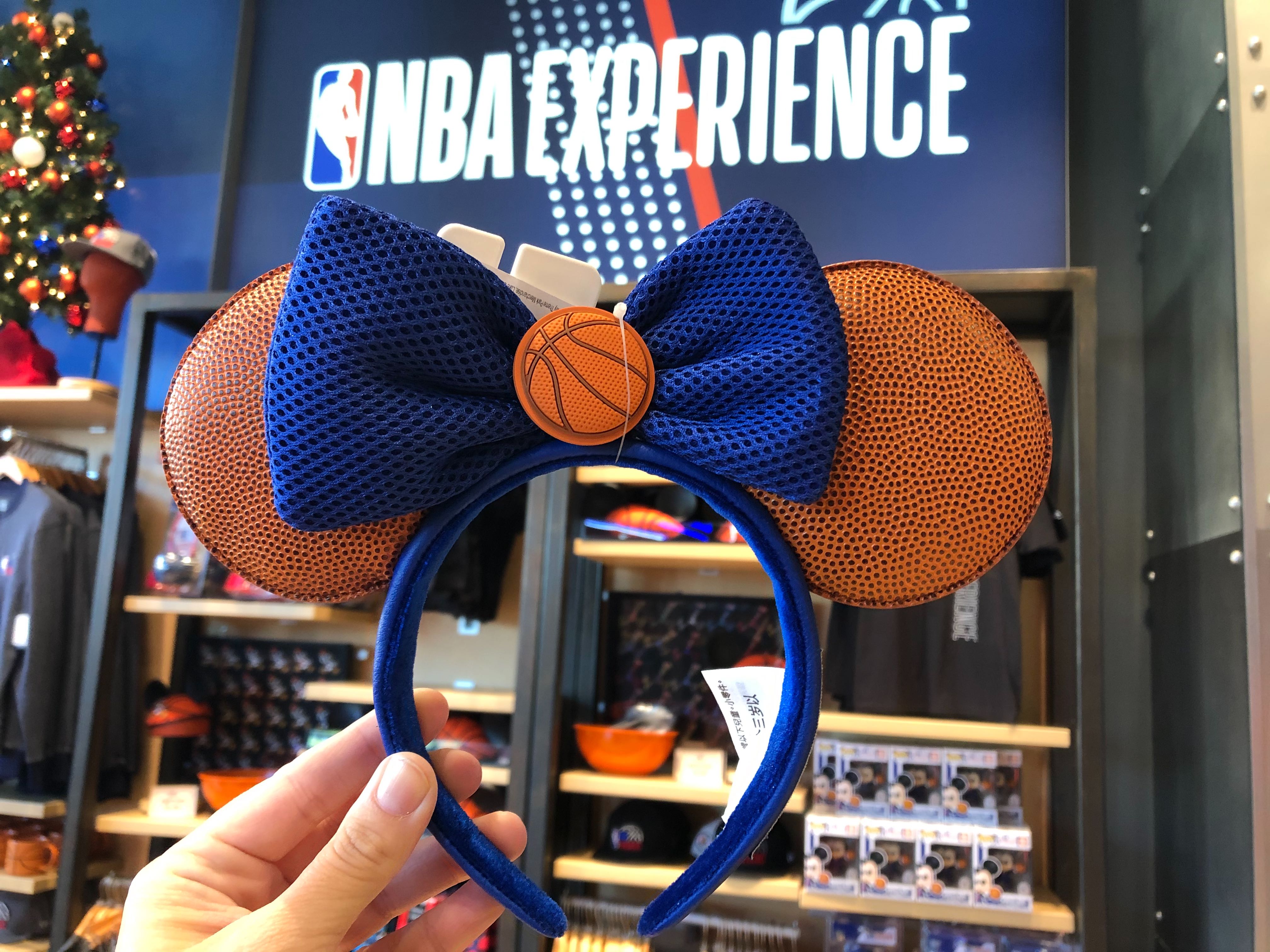 DisneySprings NBA Experience Minnie Ear Headbands 4