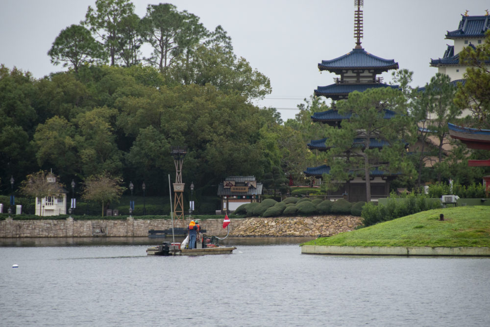 EPCOT Photo Report 12 30 19 barge work