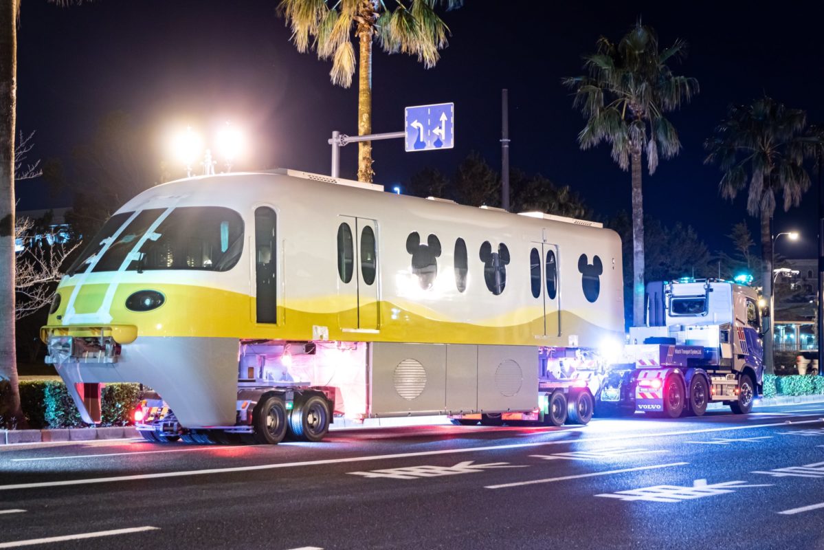 PHOTOS New Type C Disney Resort Line Monorail Delivered