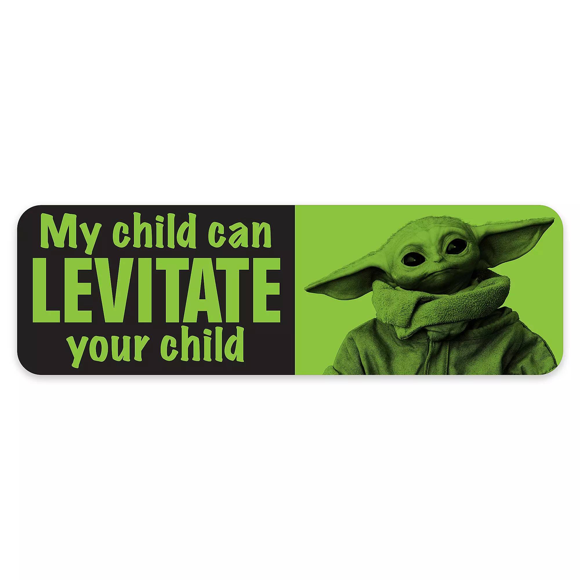 The Child Levitate Car Magnet