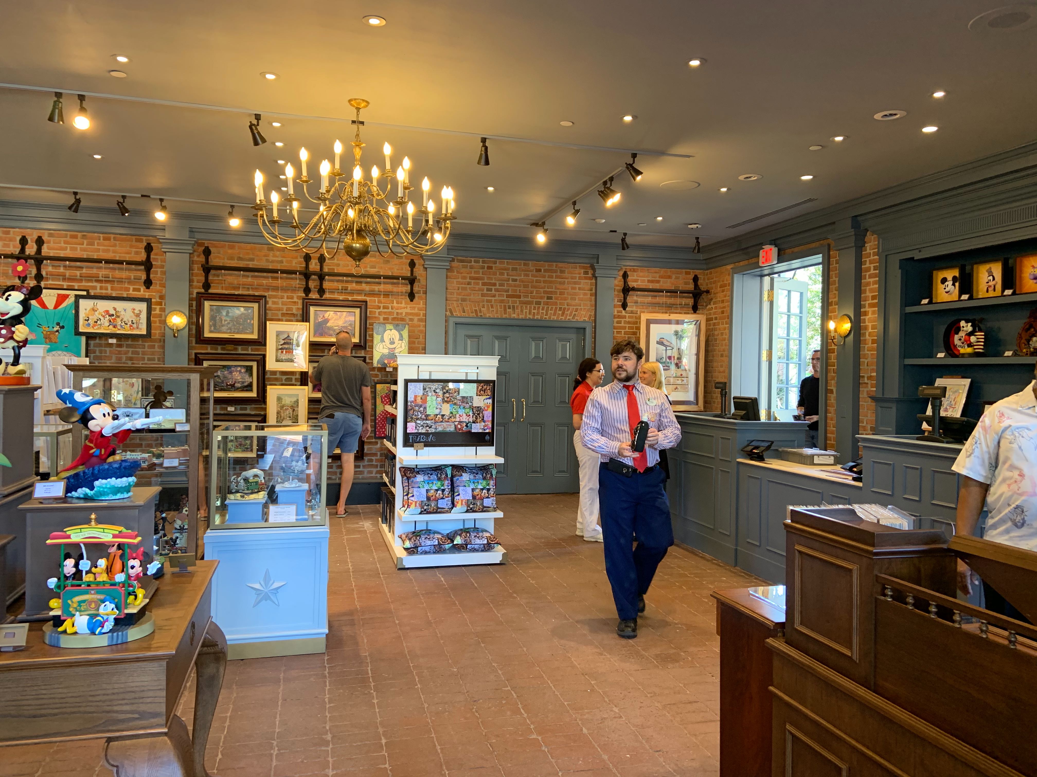 EPCOT's New Art of Disney Location Opens at Heritage Manor at The American Adventure