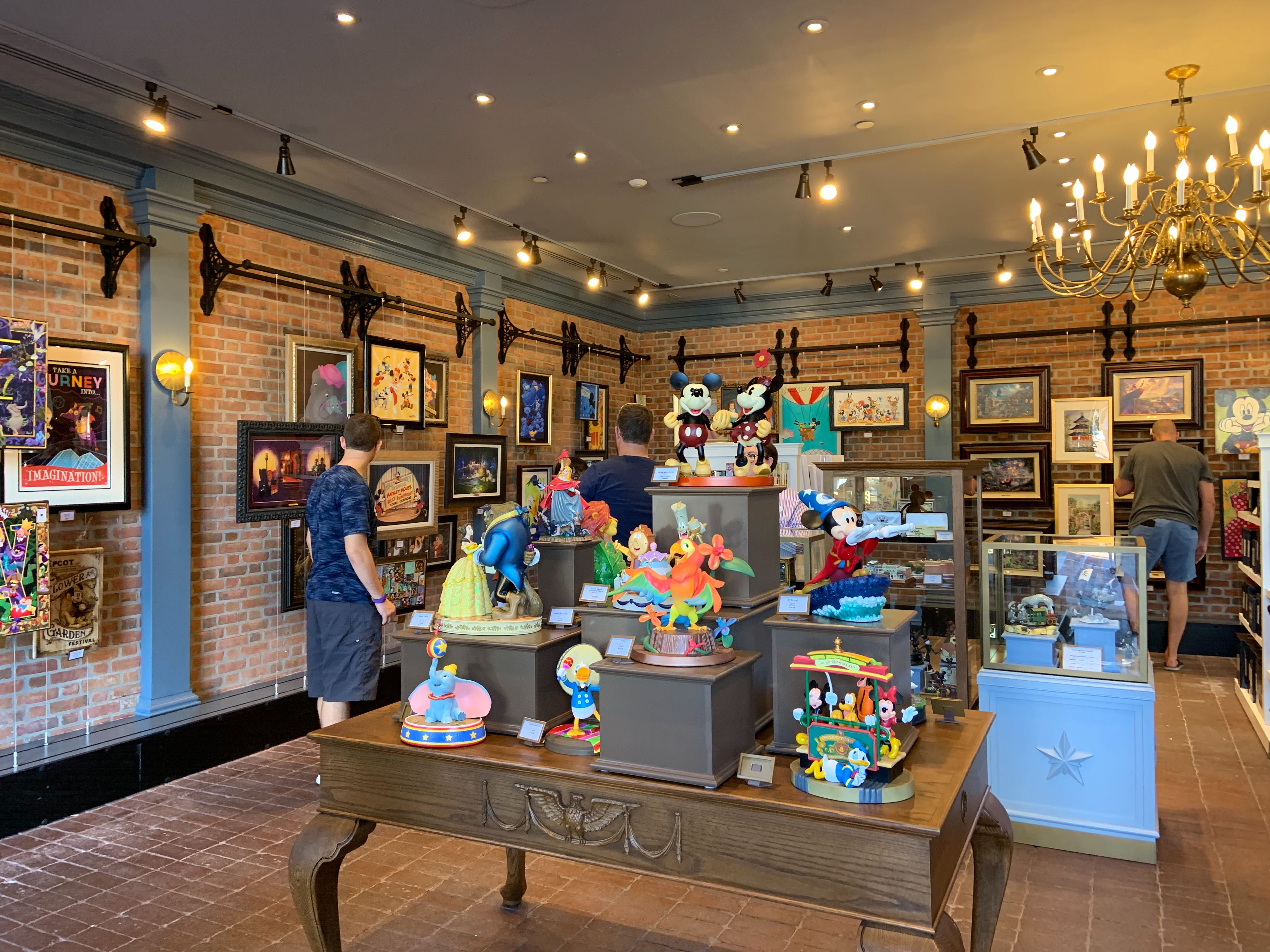 EPCOT's New Art of Disney Location Opens at Heritage Manor at The American Adventure