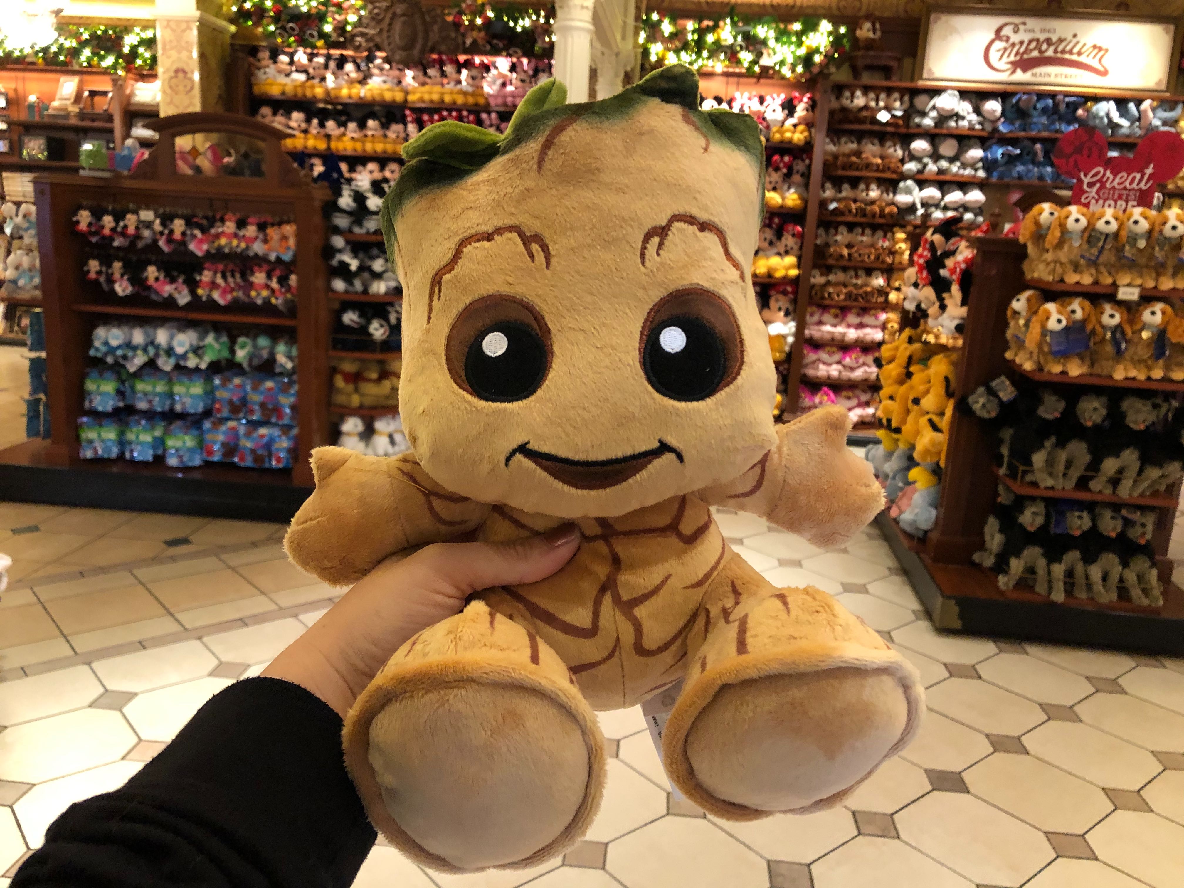 baby groot cuddly toy