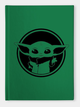 TeePublic Baby Yoda Notebook