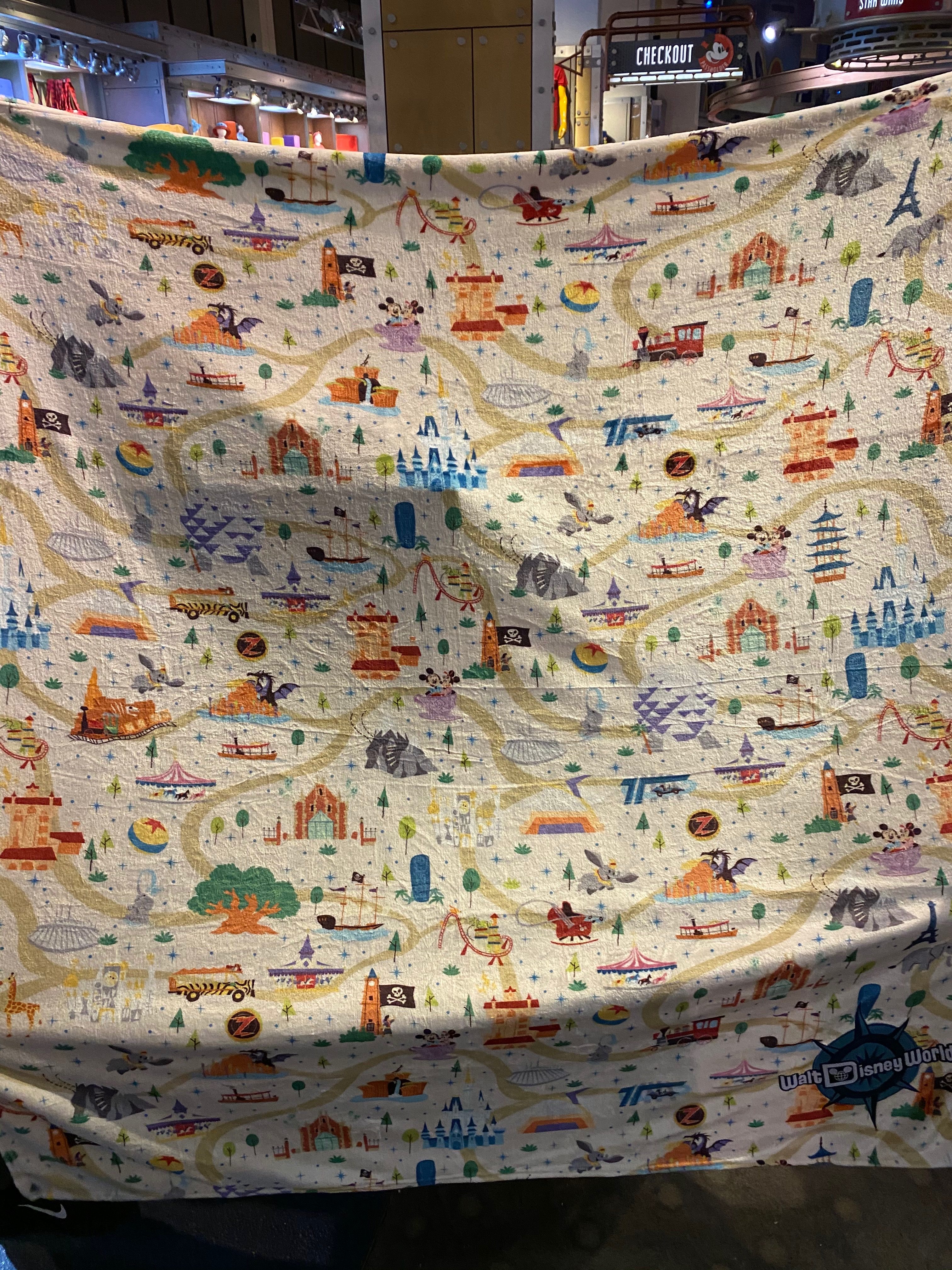 Park Life Walt Disney World Throw Blanket - $39.99