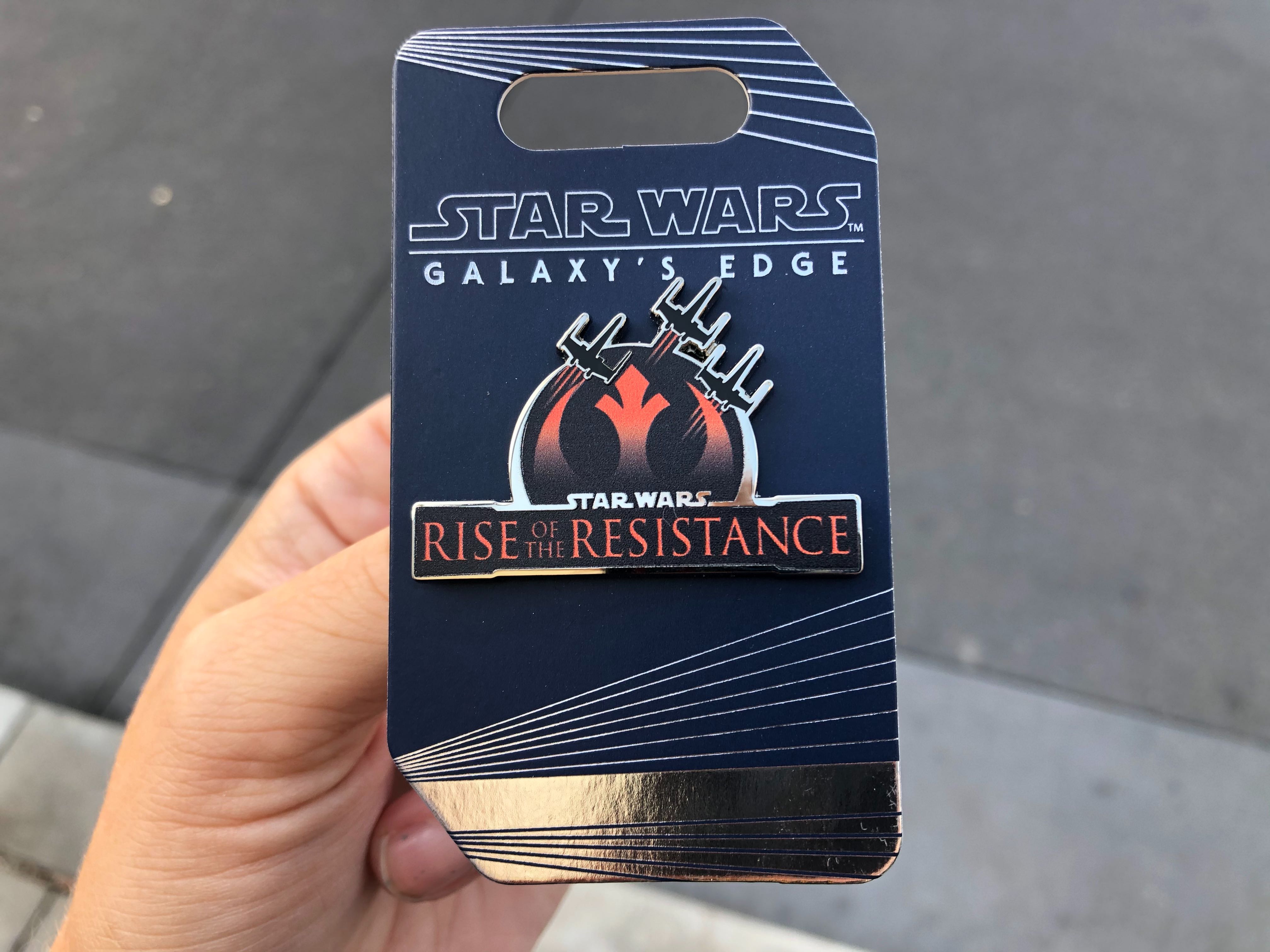 Walt Disney World WDW Star Wars Galaxy’s Edge Rise Of The Resistance Limited Pin