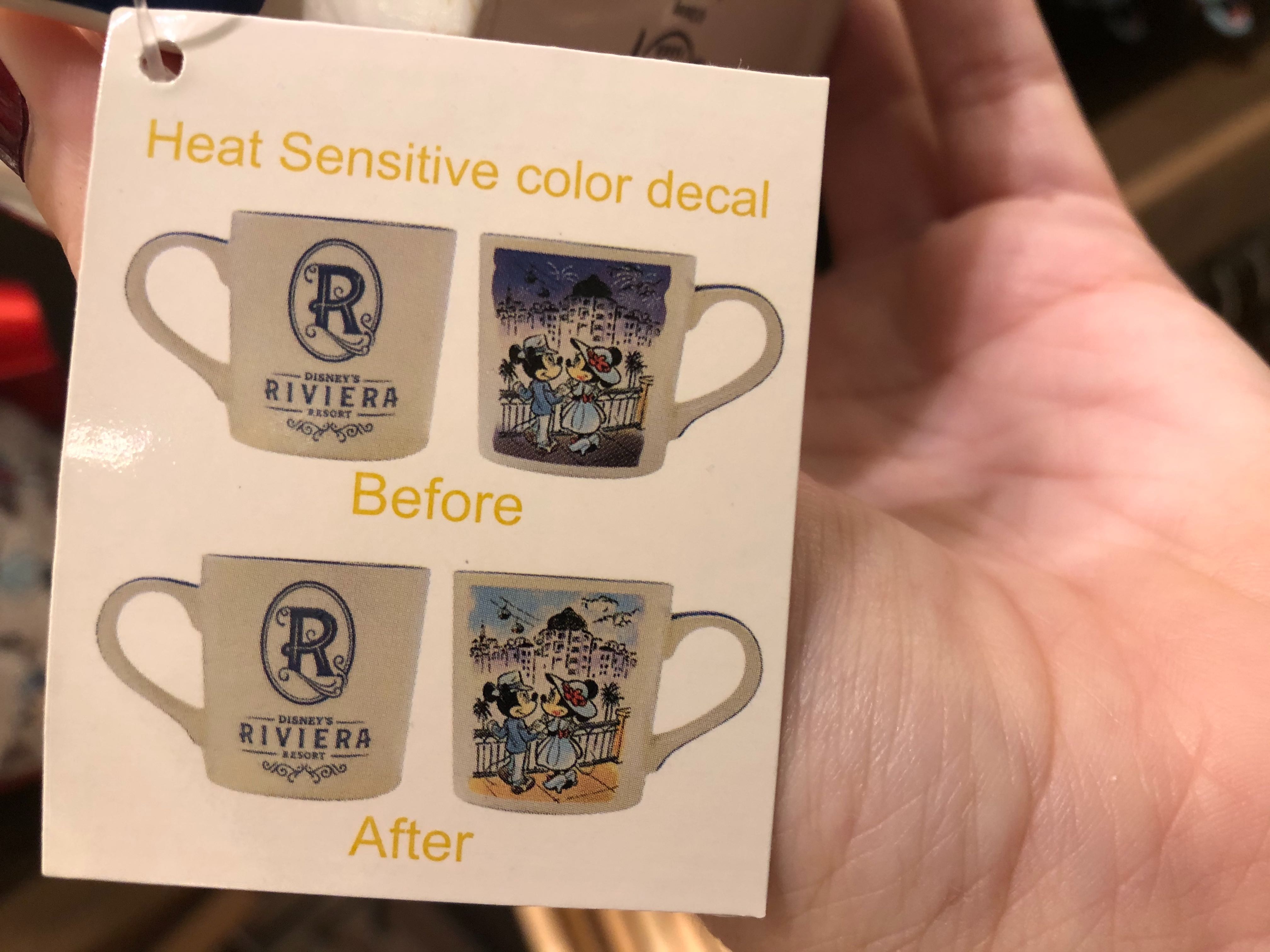 Riviera Resort Heat Sensitive Coffee Mug - $17.99
