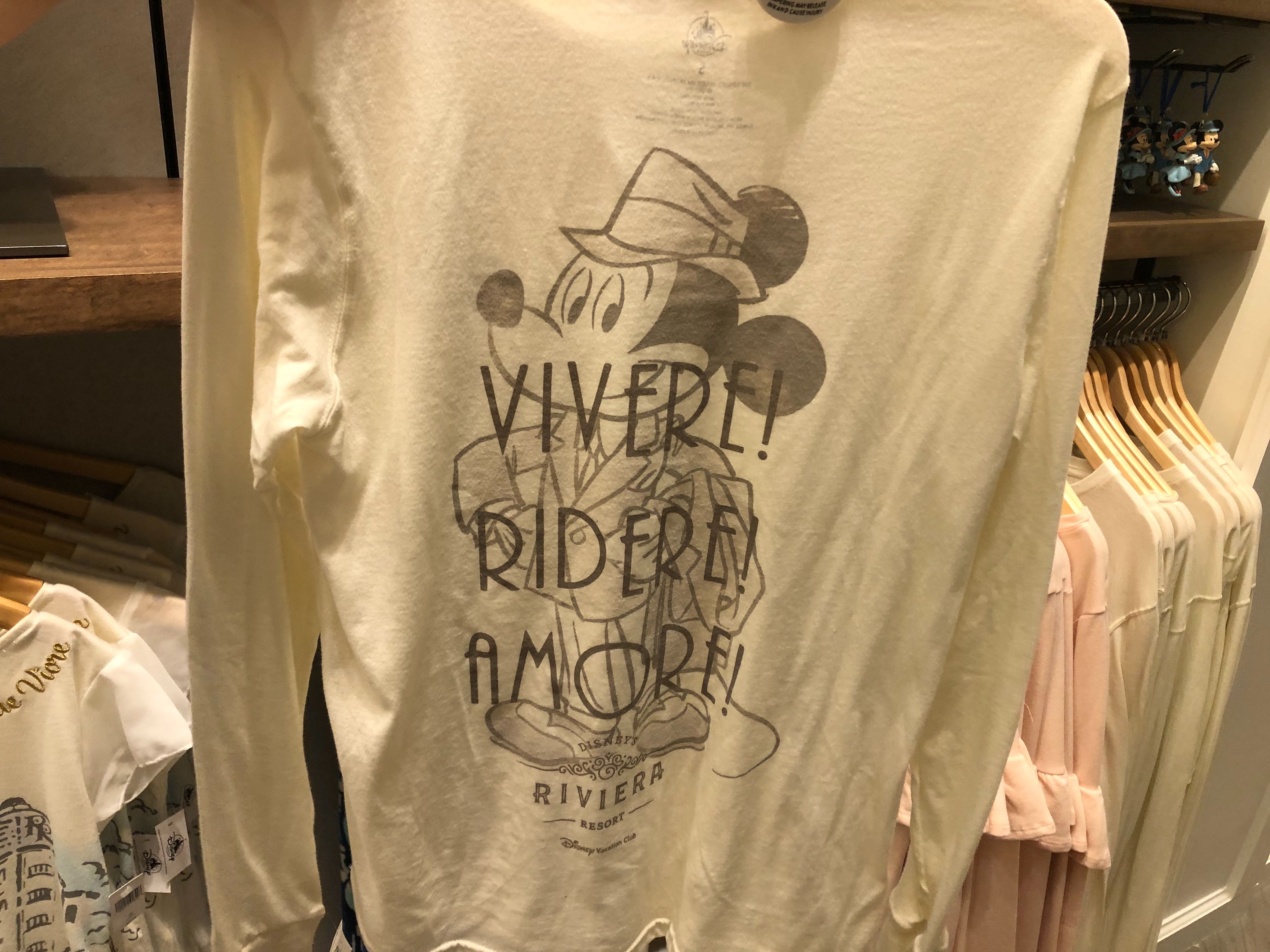 Riviera Resort Mickey Long Sleeve Shirt - $39.99