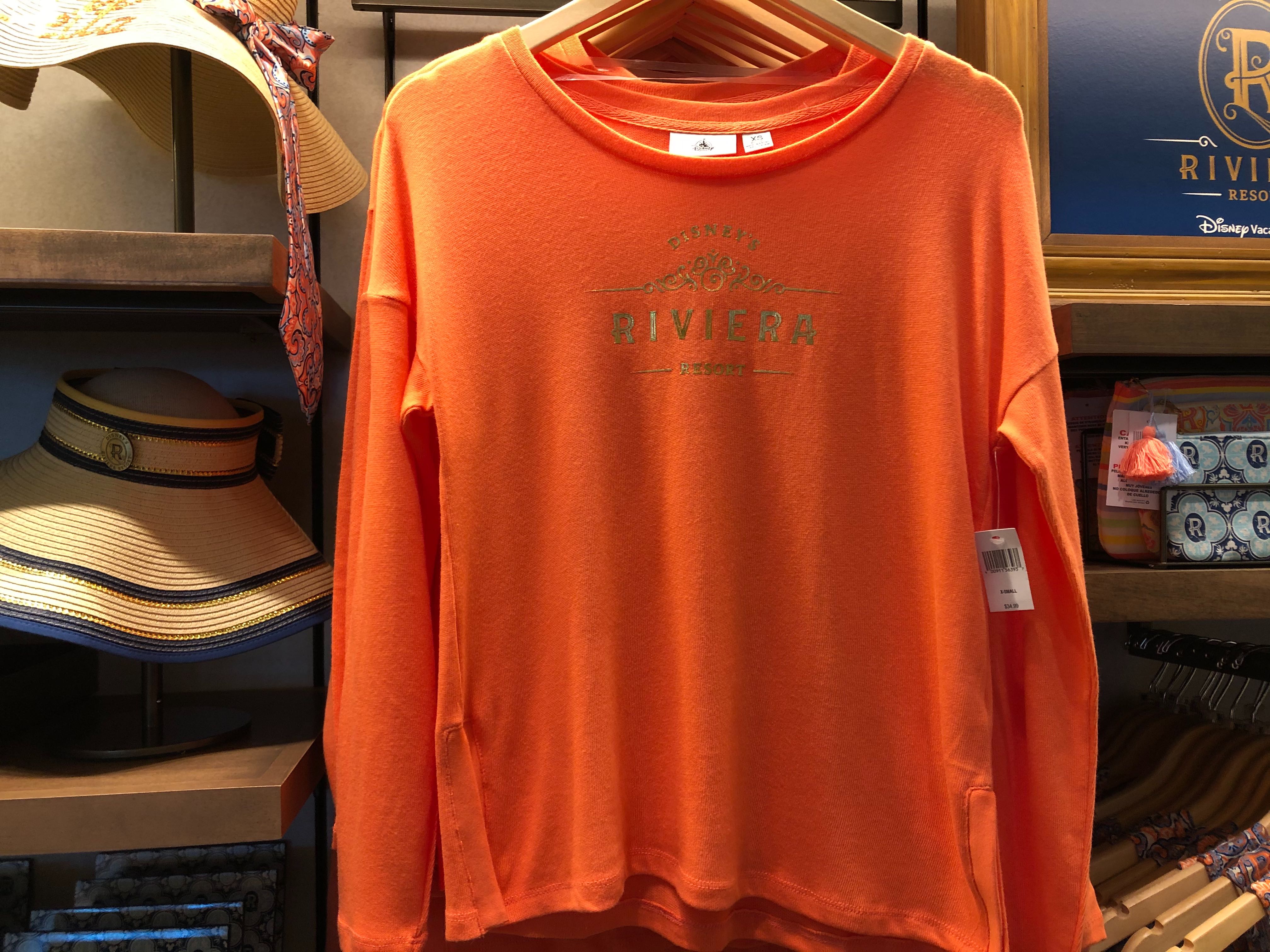 Riviera Resort Orange Long Sleeve Shirt - $34.99