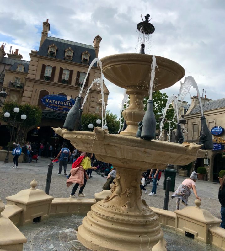 Completed Ratatouille Fountain
