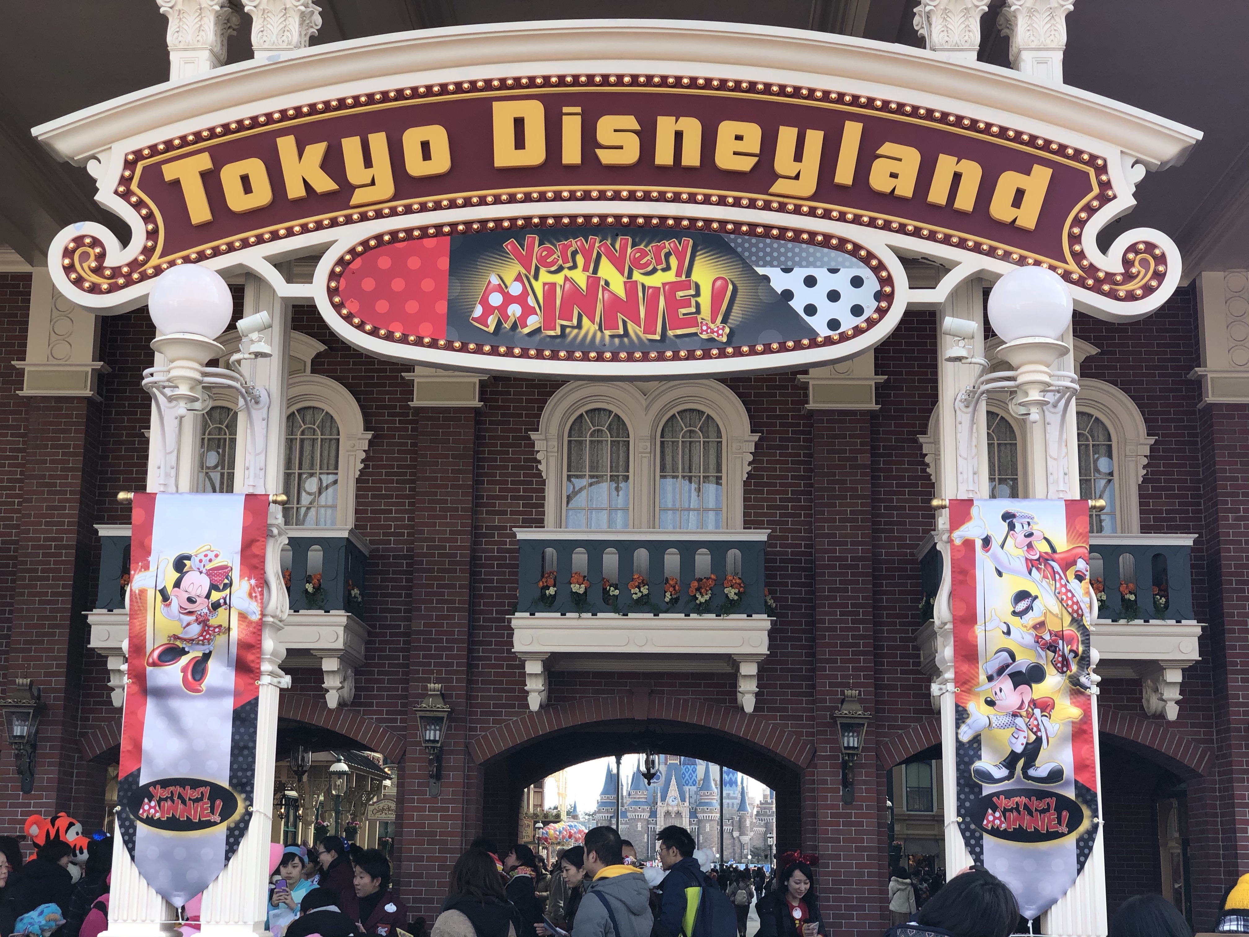 Photo Report Tokyo Disneyland 1 22 Country Bear Jamboree Returns Club 33 Construction Very Very Minnie Entrance Planter Chopstick Rests And More Wdw News Today