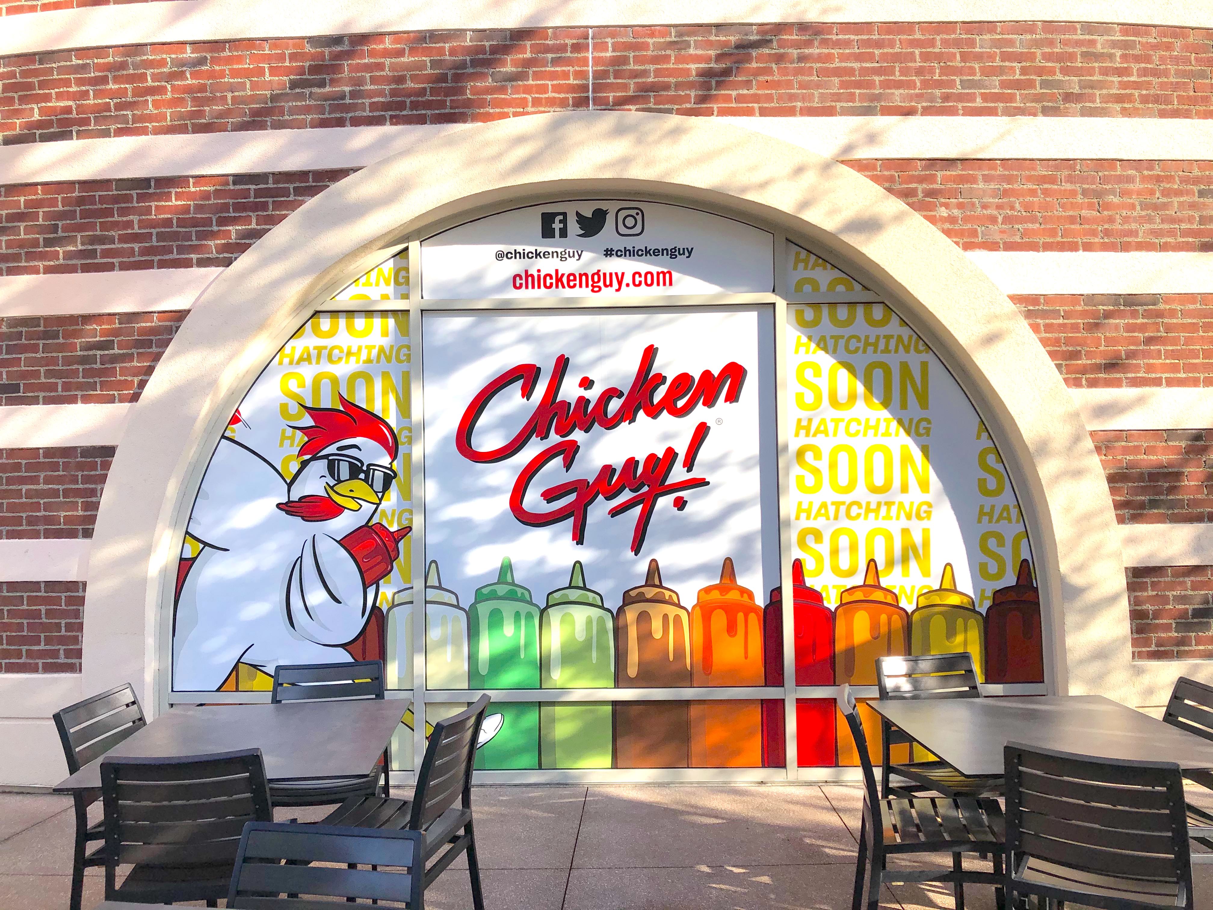 chicken guy expansion planet hollywood disney springs