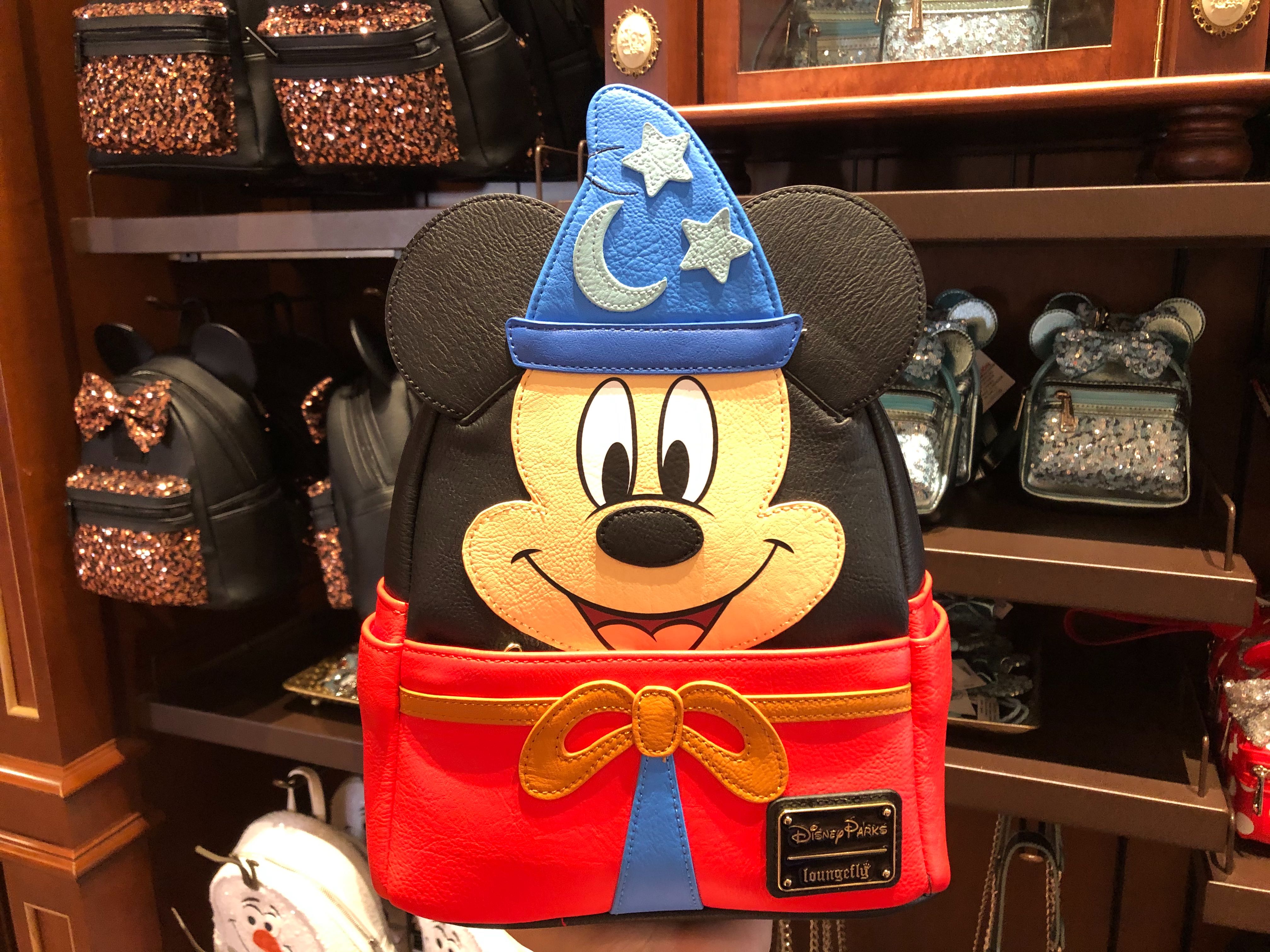 Disney Parks Ink & Paint Sorcerer Mickey Mouse Backpack Loungefly New In Hand