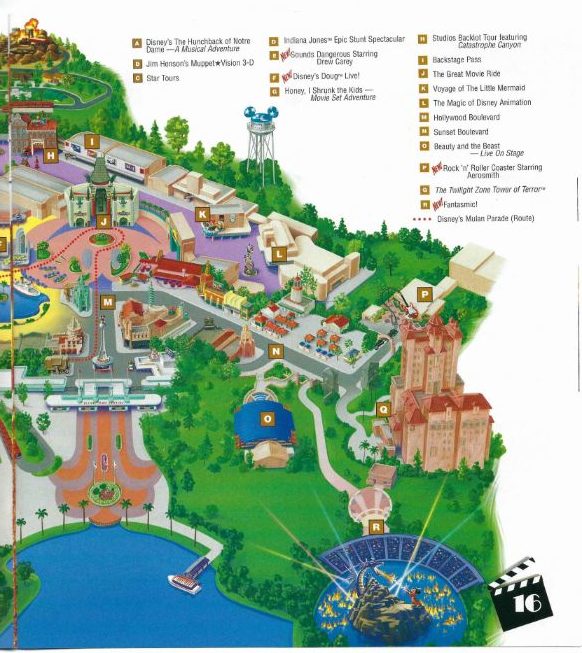 Buckle Up And Rock Out At The Disney MGM Studios With This Guide From   Disney MGMStudios Map1999 Page 16 Small E1588046724203 