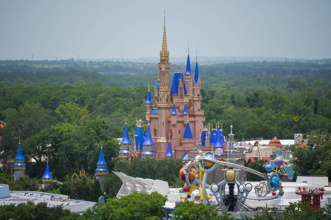 Cinderella Castle Makeover at the Magic Kingdom