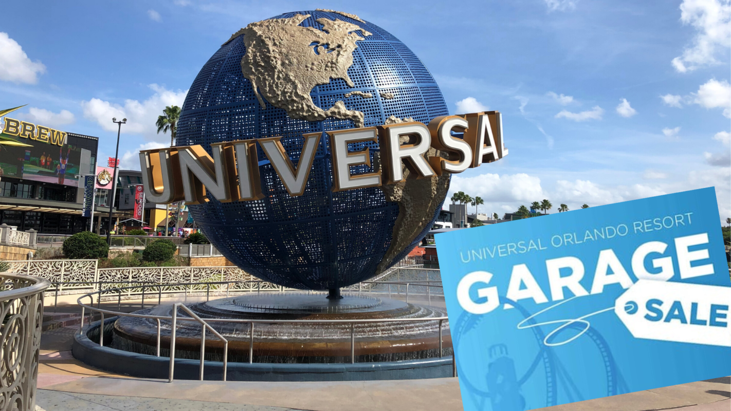 Universal Orlando Resort Hosting Merchandise Garage Sale on November 13