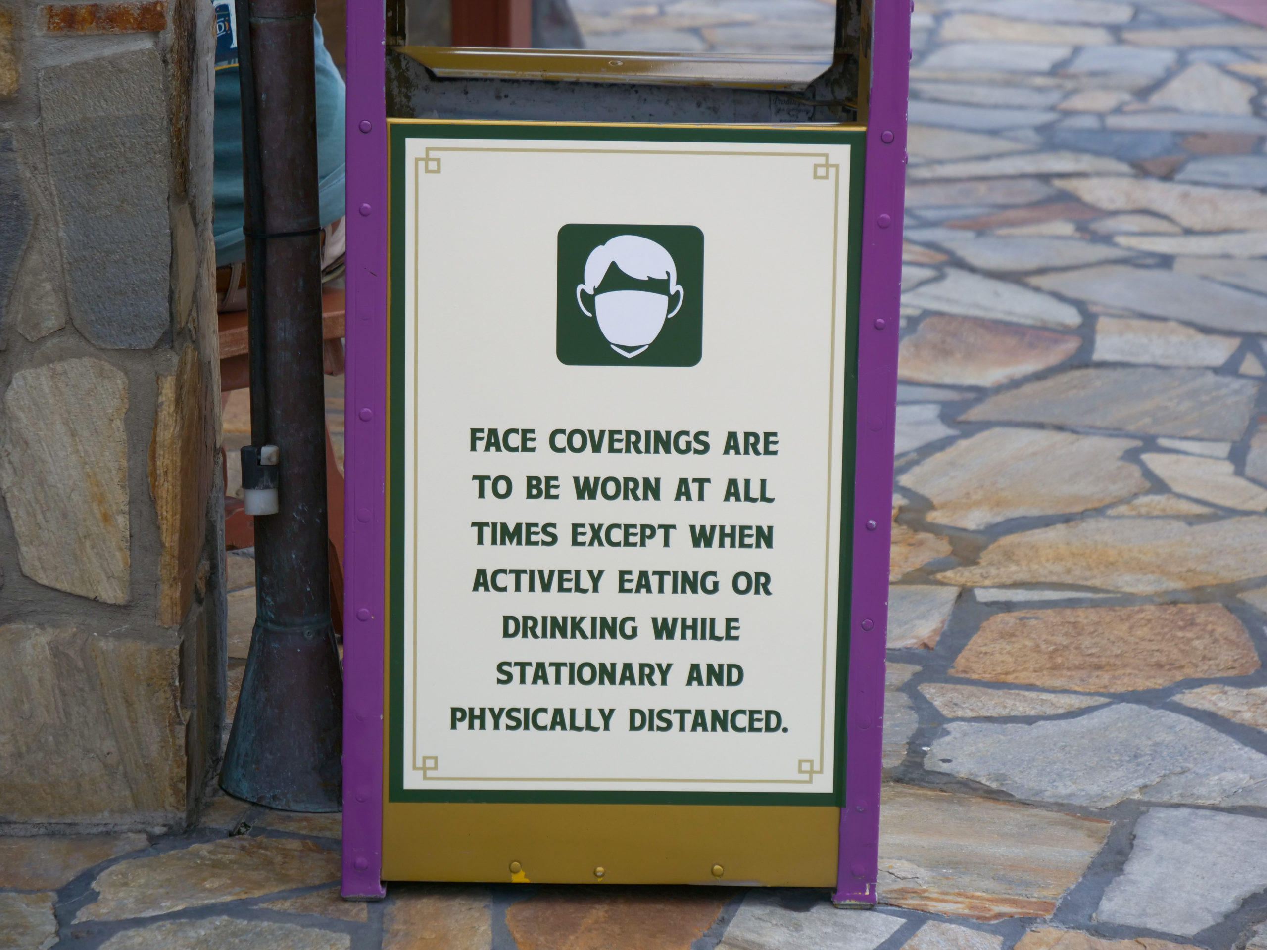 Mask Policy Signage Magic Kingdom 7 25 20 3 1 scaled