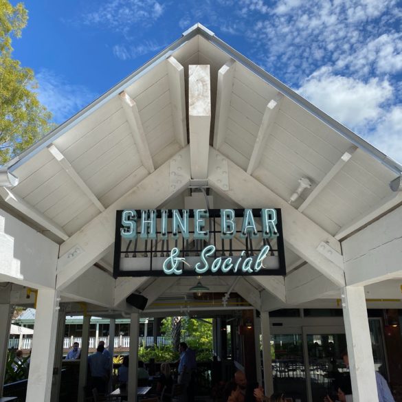 shine bar and social at disney springs