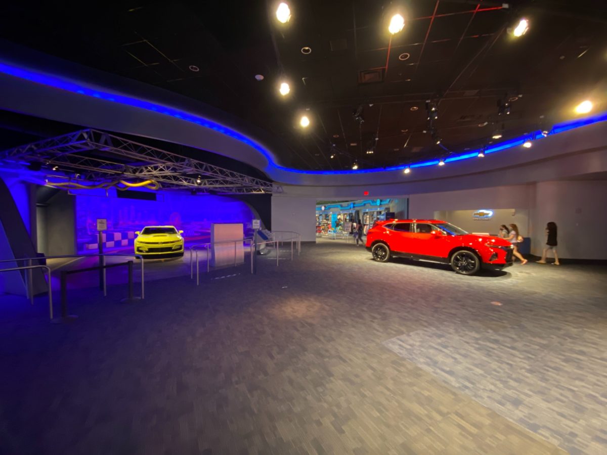 Chevrolet Show Room Reopens at Test Track Exit