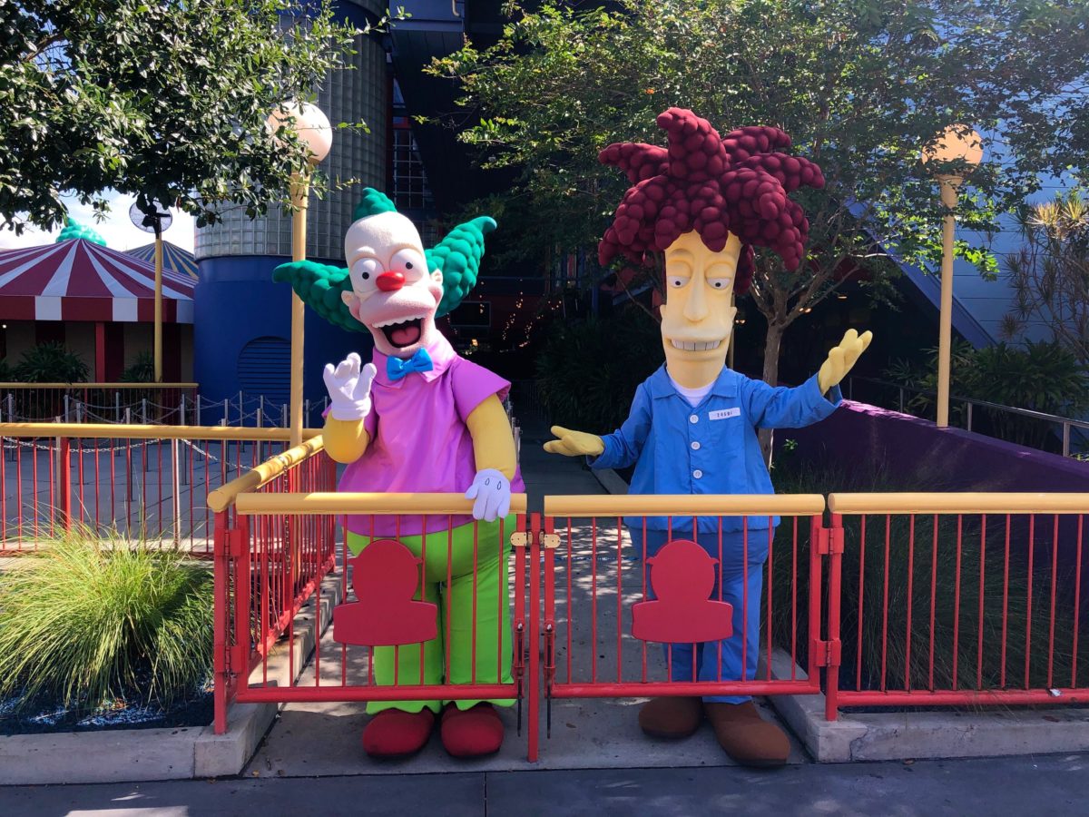 Krusty the Clown and Sideshow Bob Meet and Greet Springfield USF