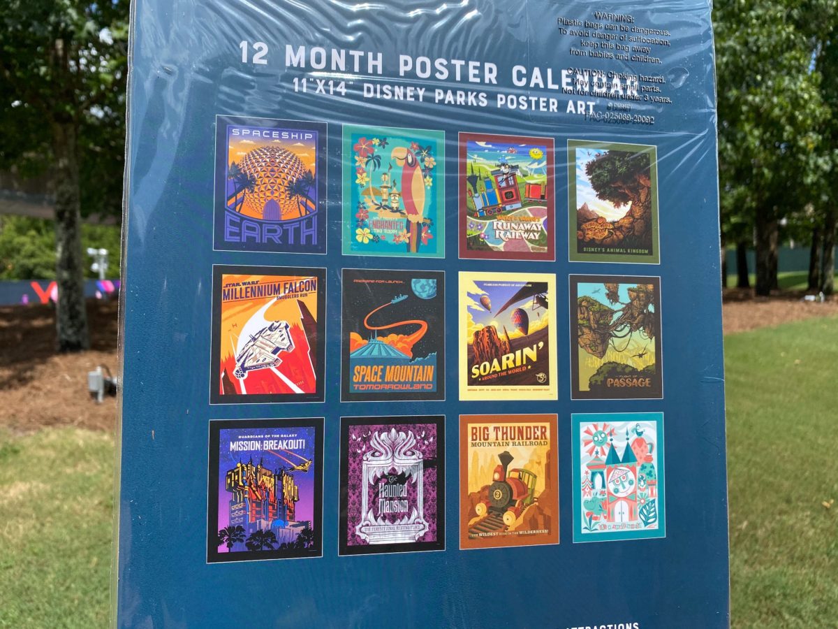 PHOTOS New 2021 Disney Parks Attraction Poster Calendar Arrives in