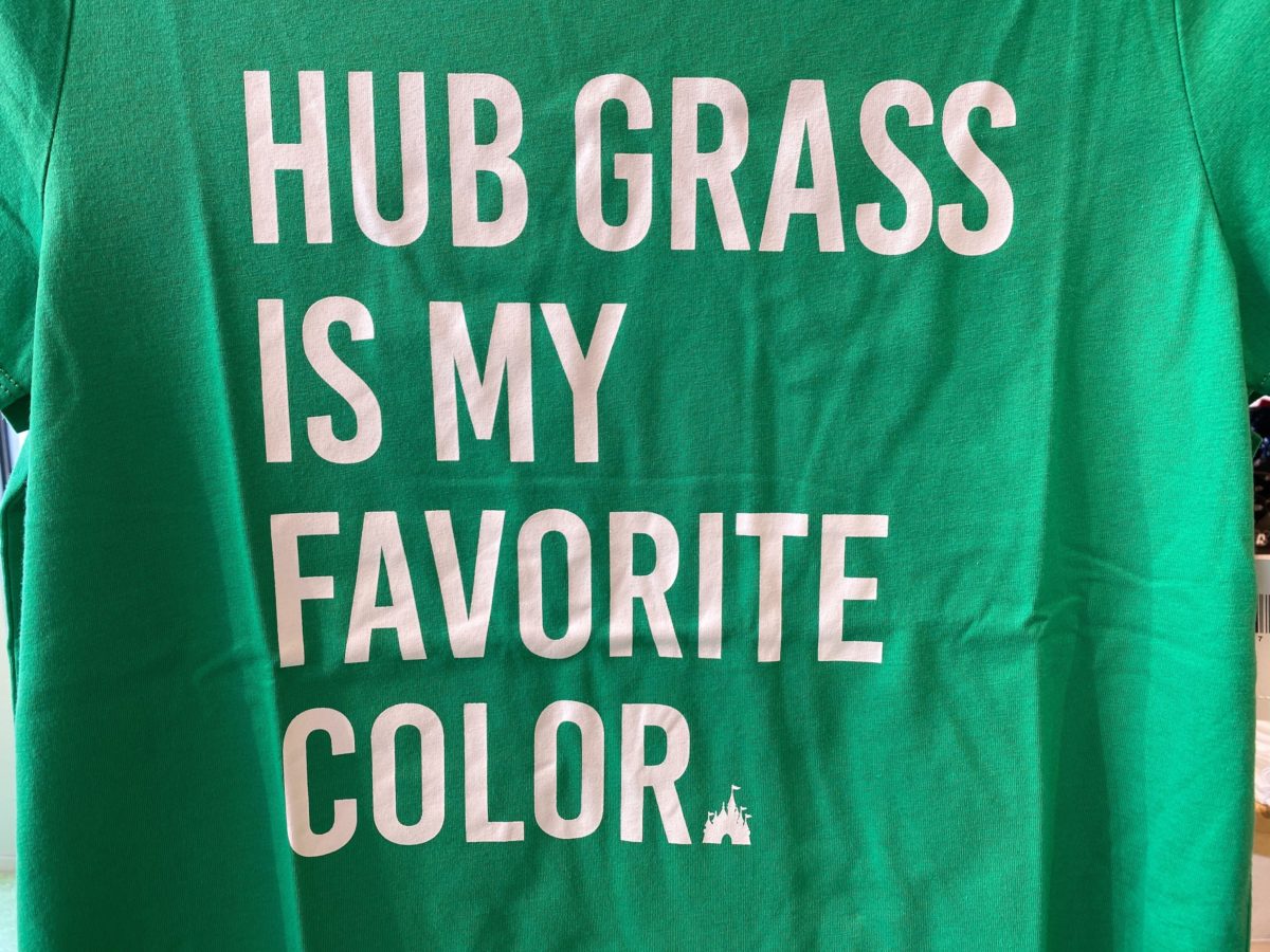 Hub grass is my favorite color green shirt disney springs disney style 3