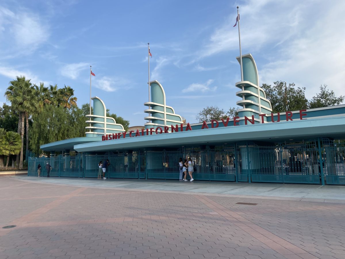 Disney California Adventure Entrance 8/2020