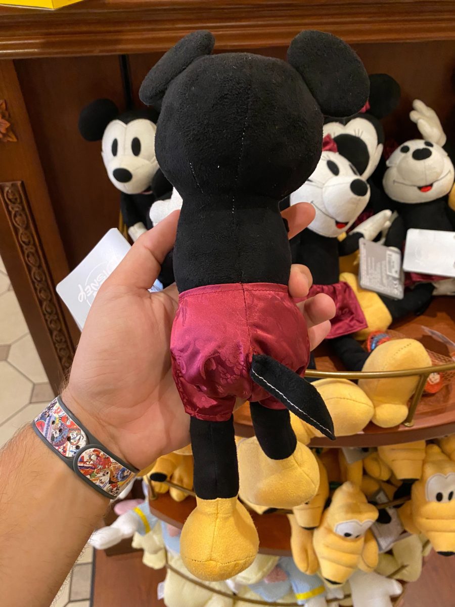 Mickey Mouse Minnie Mouse and Pluto Stitched up plush 4