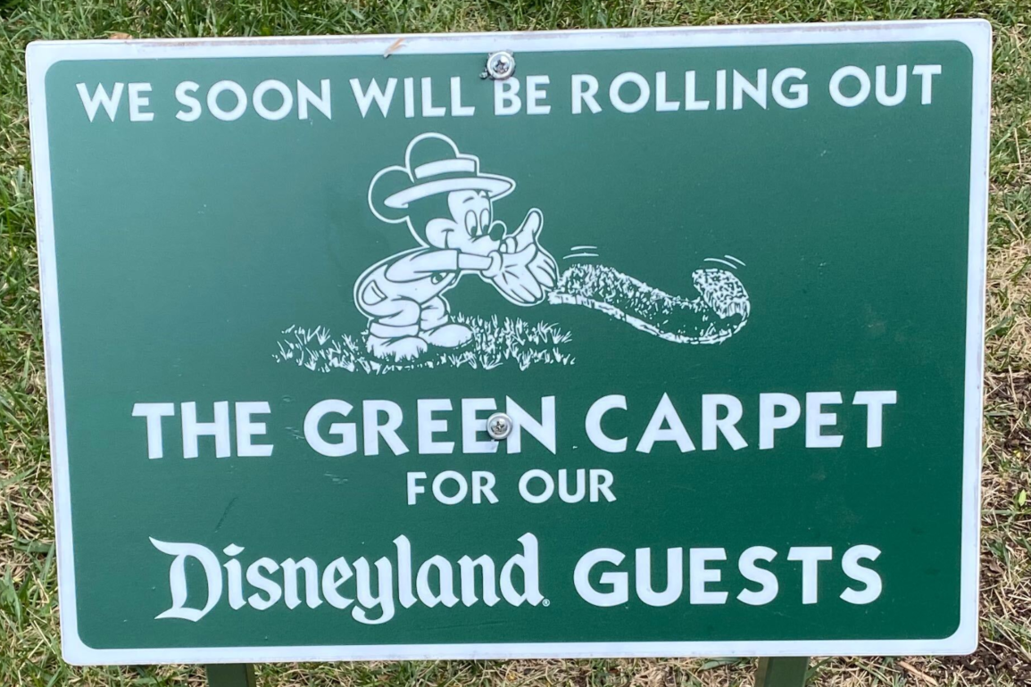 Roll Out the Green Carpet Horticulture team at Disneyland