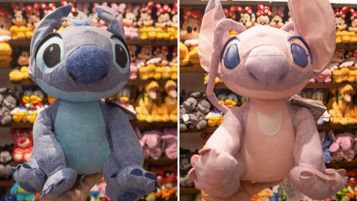 Photos New Denim Stitch And Angel Plush Arrive At Walt Disney World Wdw News Today