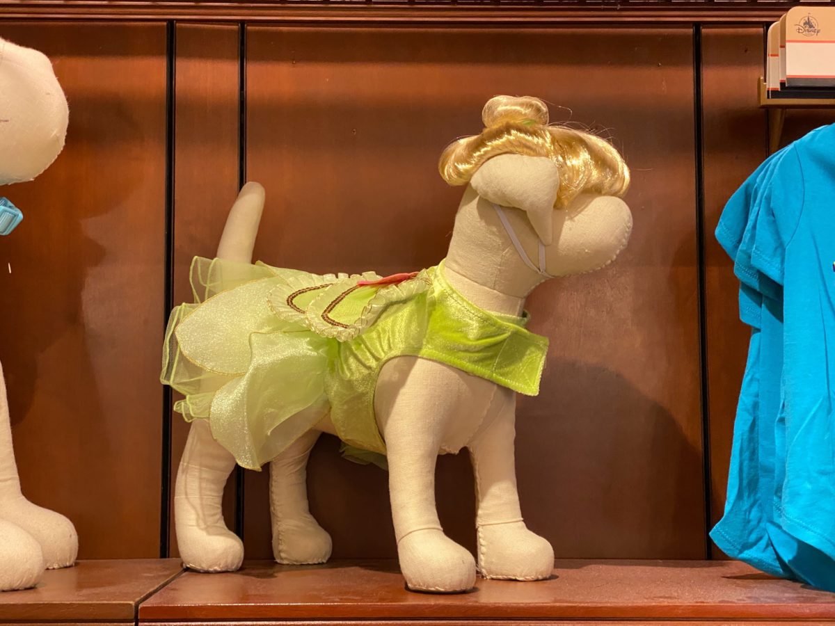 dog tinkerbell costume