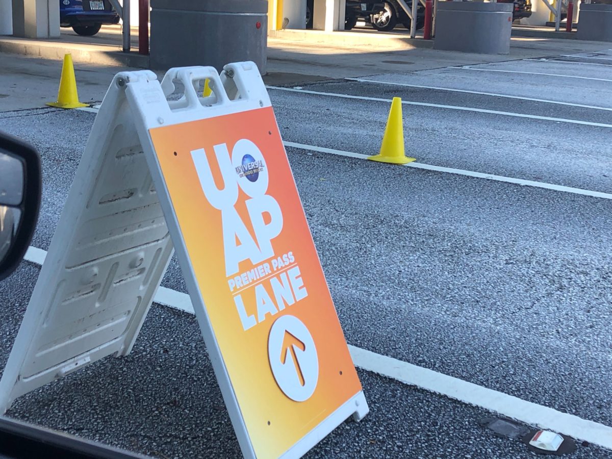 Premier Pass Parking Lane