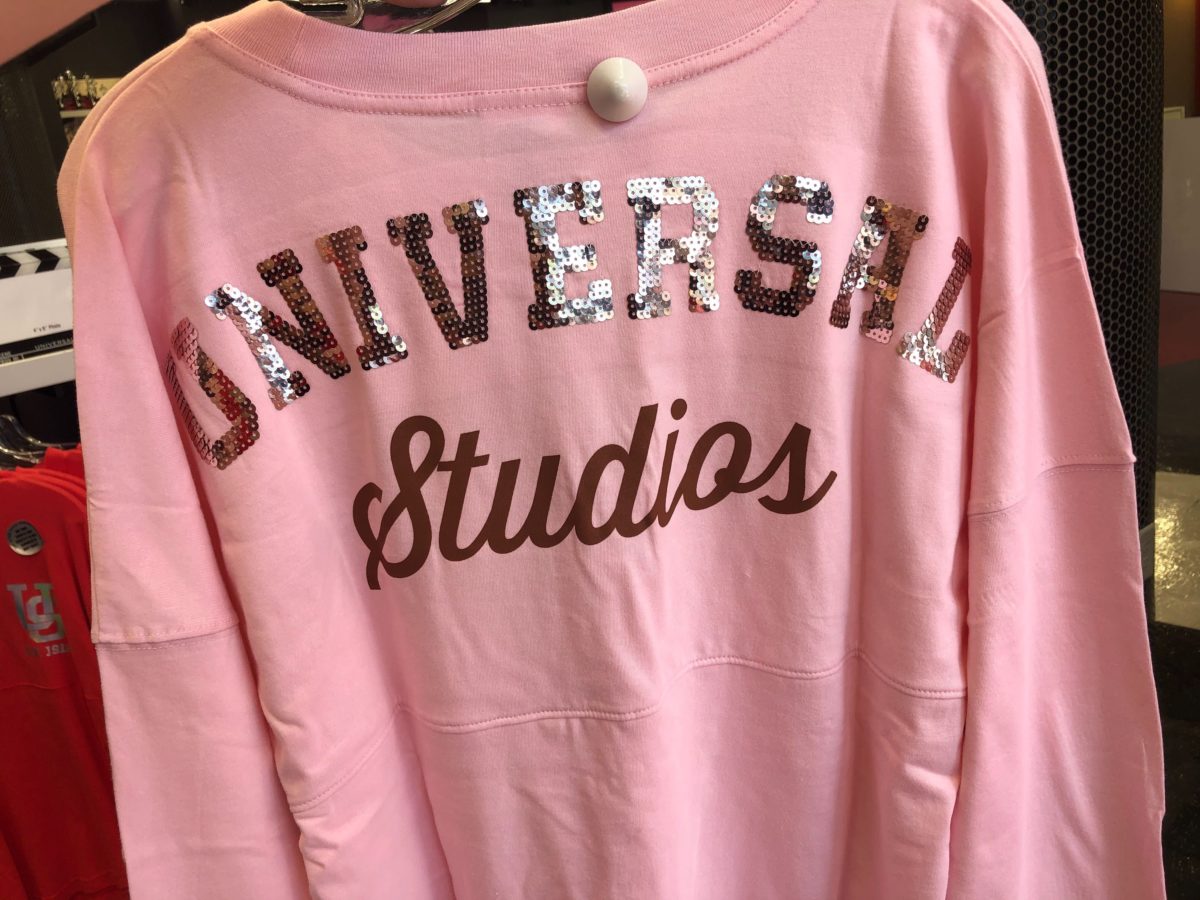 universal studios florida pink long sleeved shirt 3