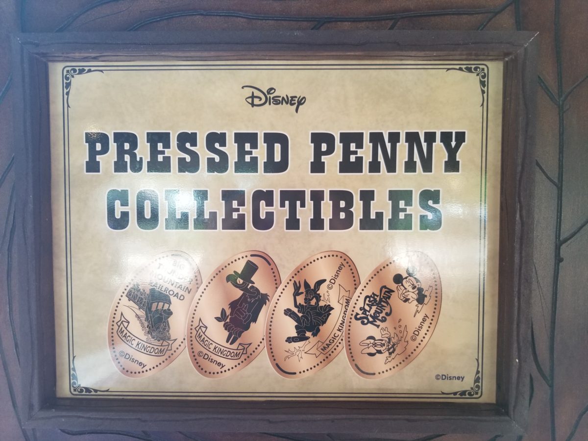 Splash Mountain Pressed Pennies