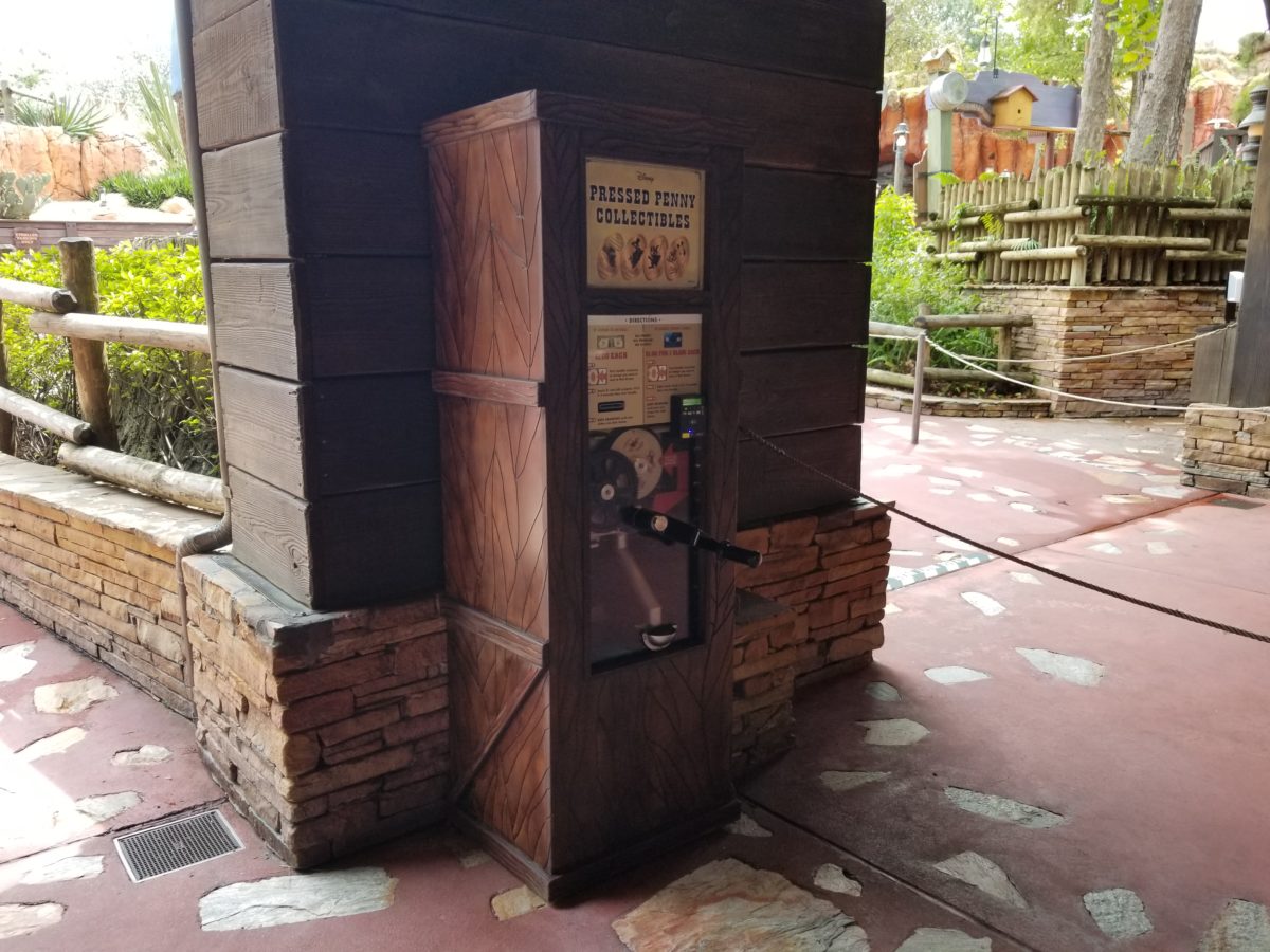 Splash Mountain Pressed Pennies